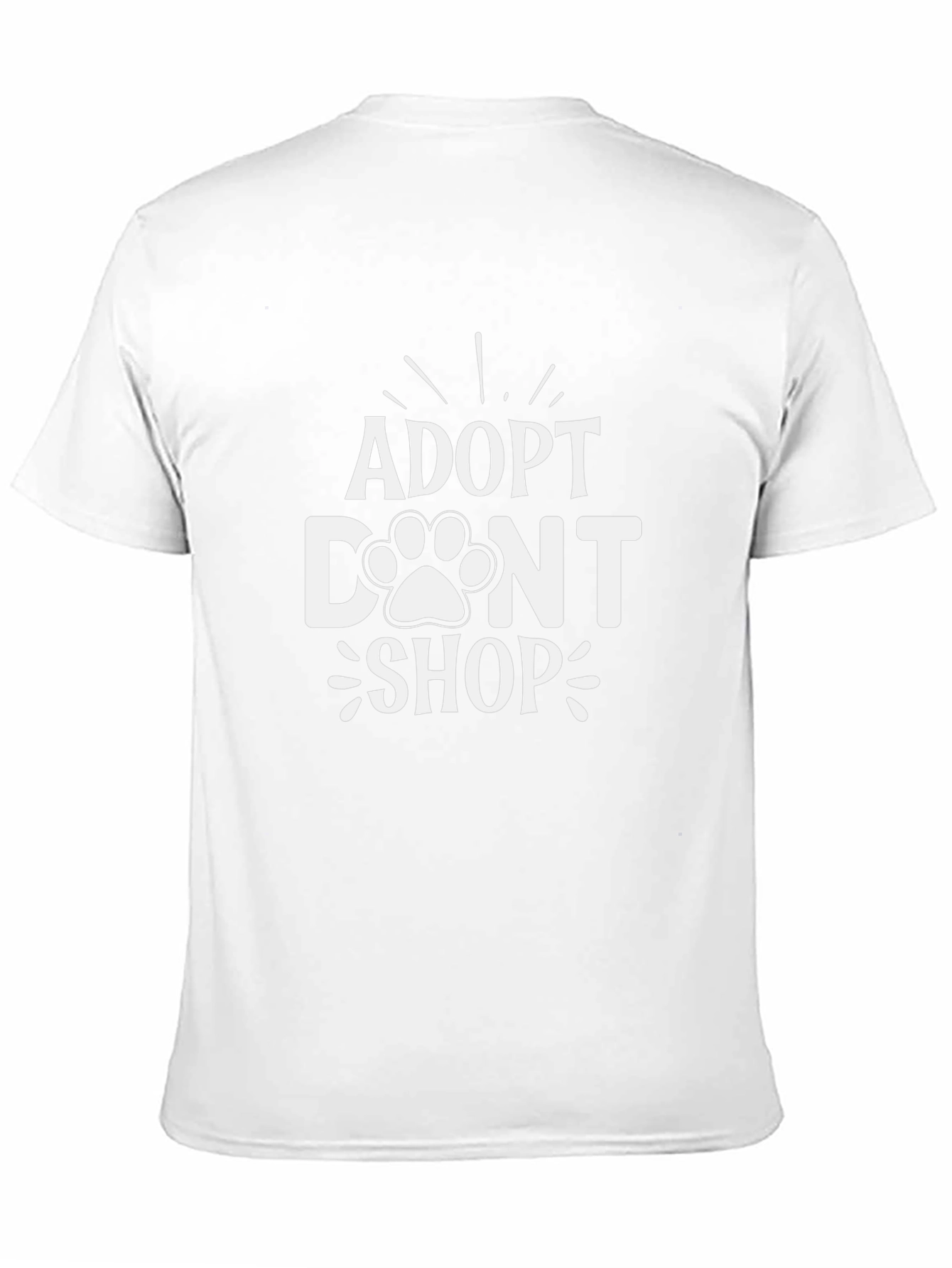Adopt Dont Shop Graphic Tee