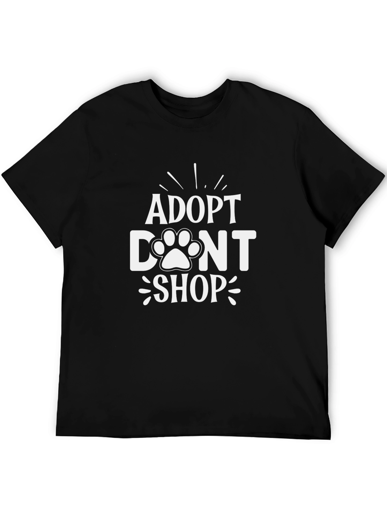 Adopt Dont Shop Graphic Tee