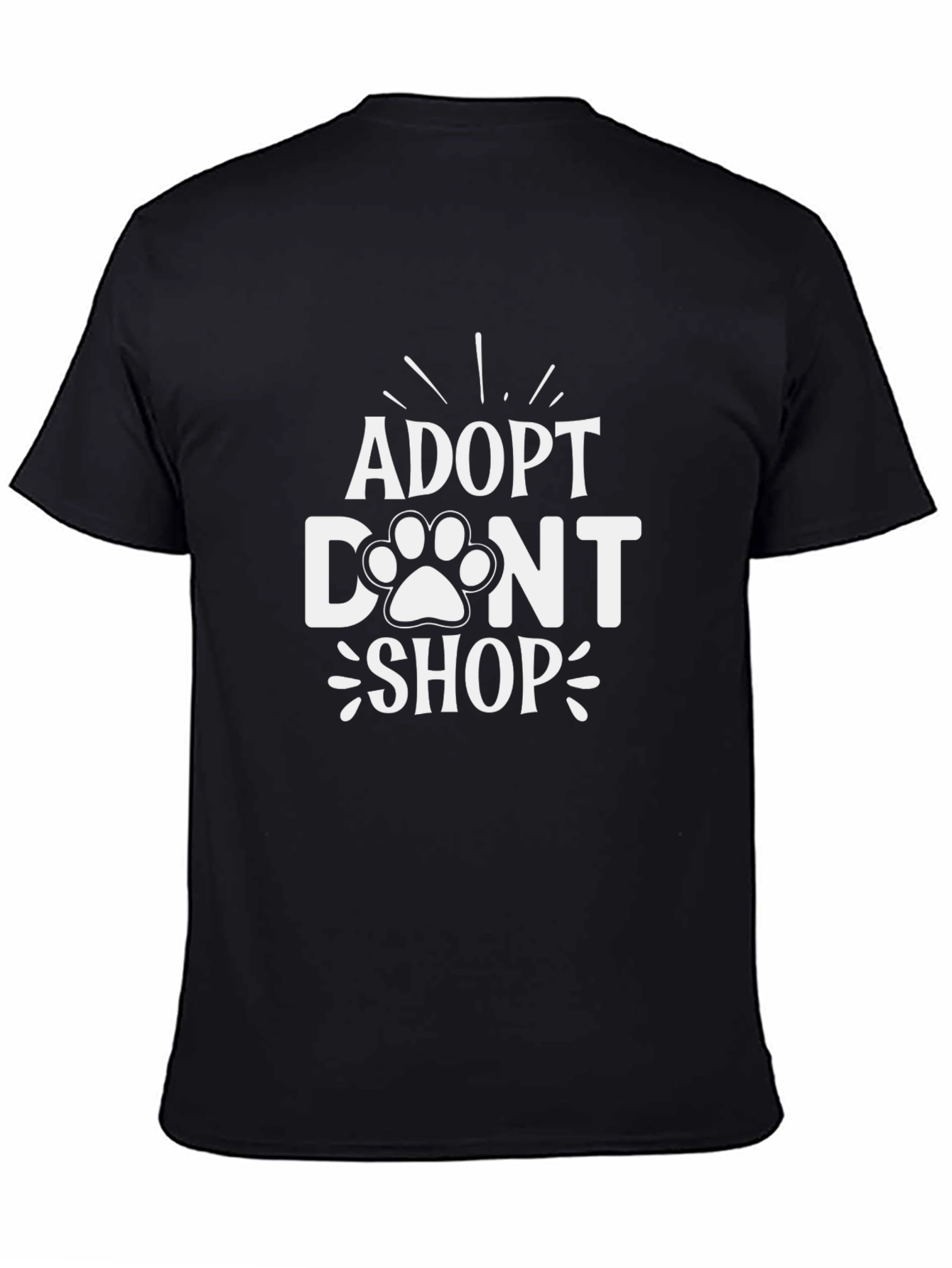 Adopt Dont Shop Graphic Tee