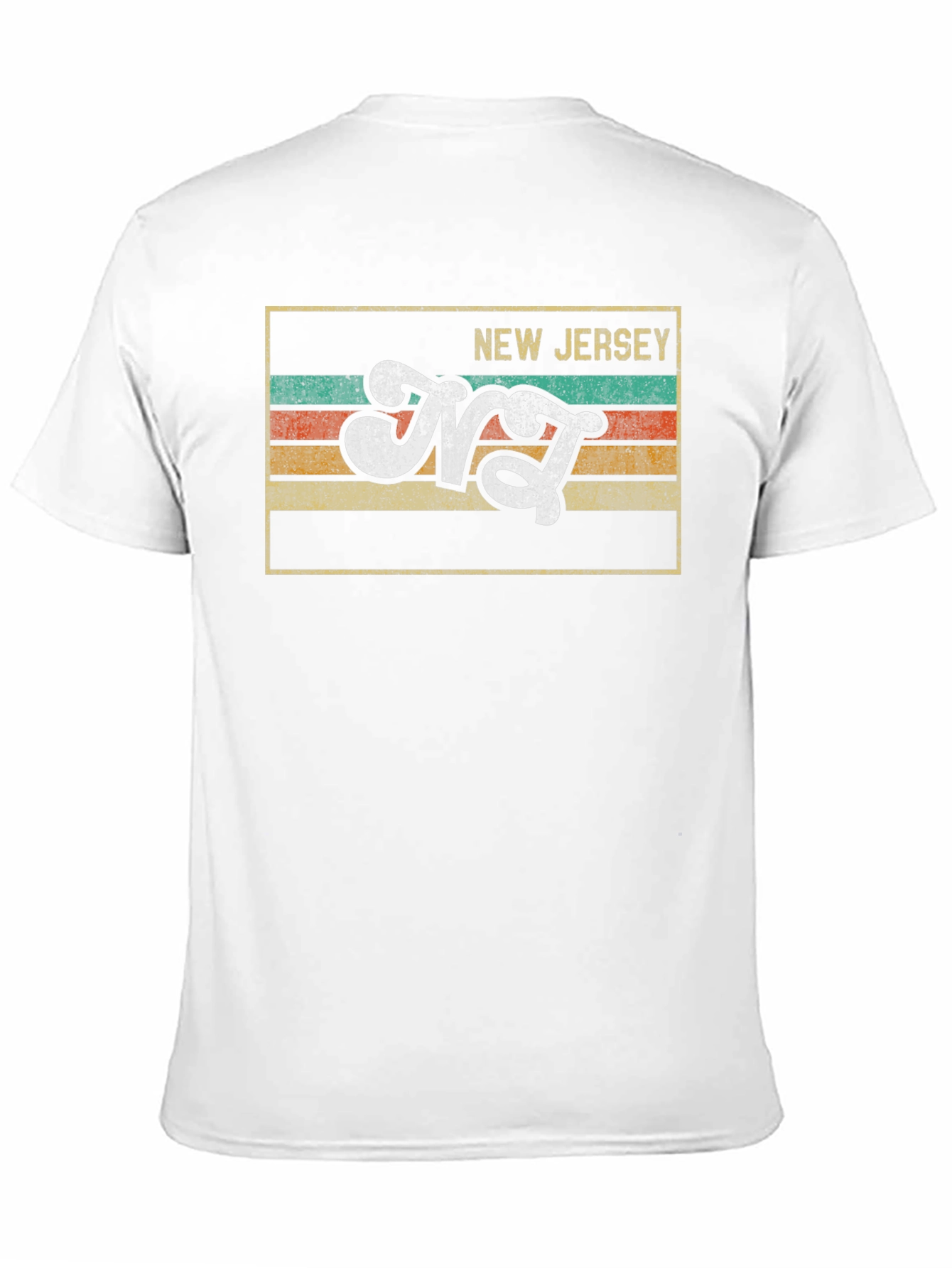 Retro New Jersey Graphic T-Shirt