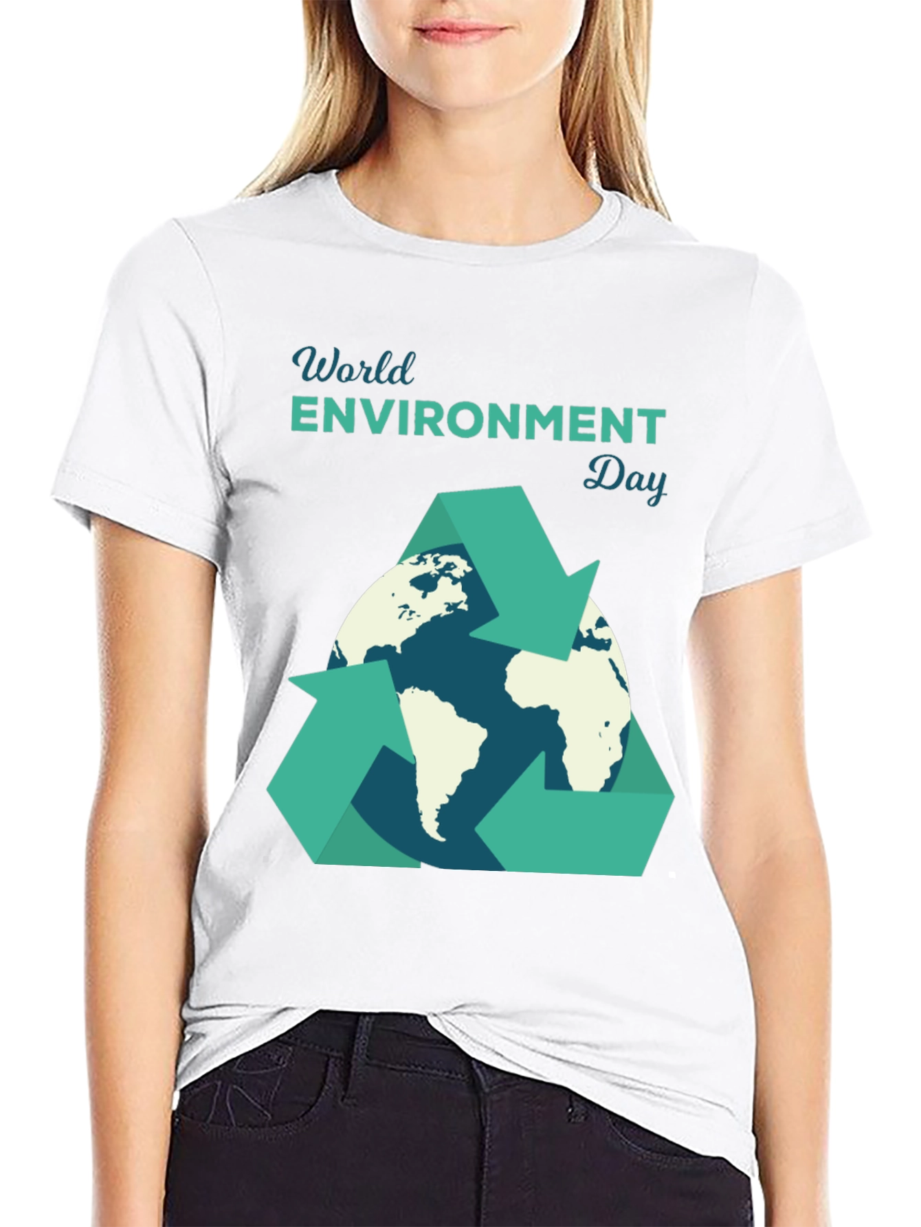 World Environment Day T-Shirt: Recycle Earth Tee