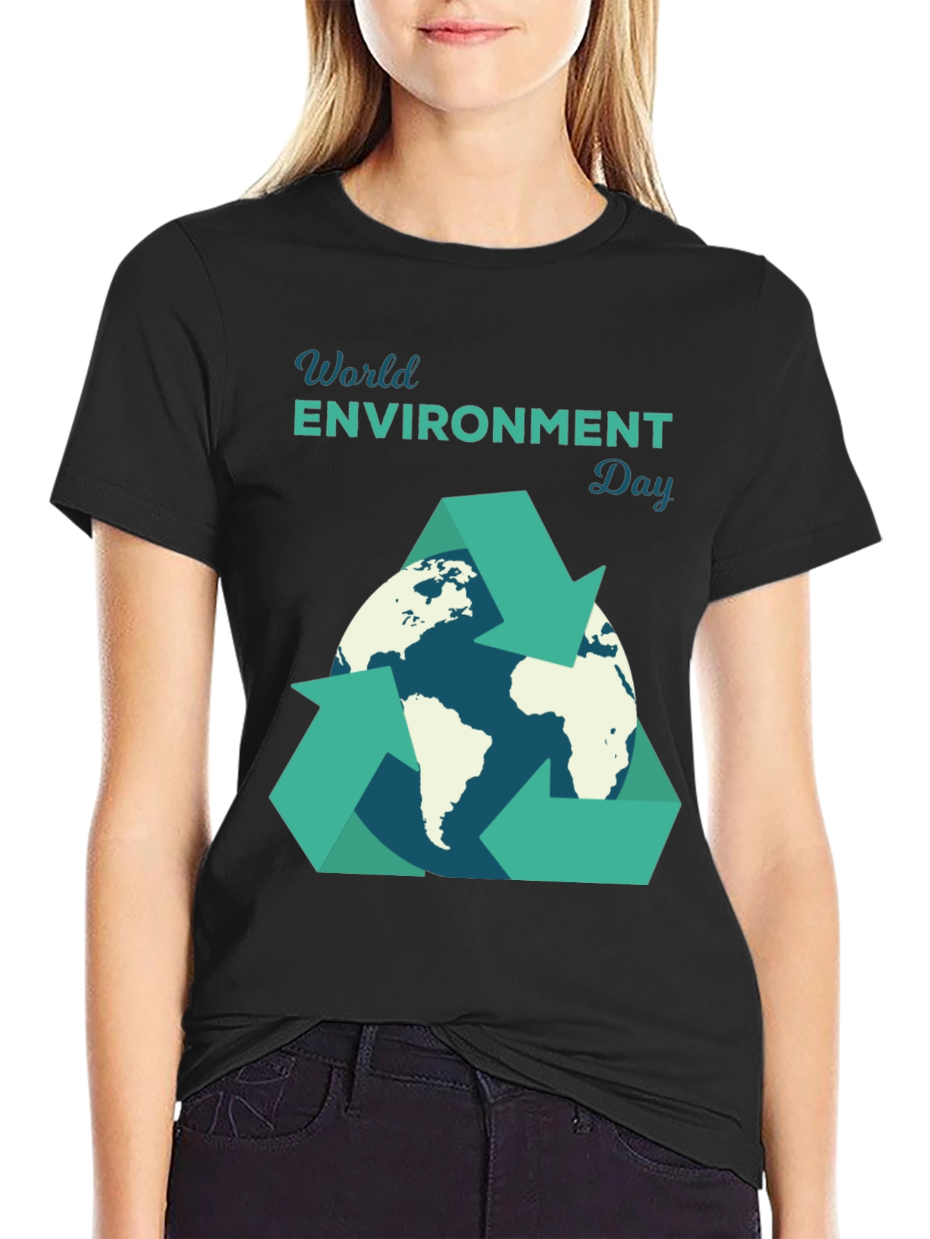 World Environment Day T-Shirt: Recycle Earth Tee