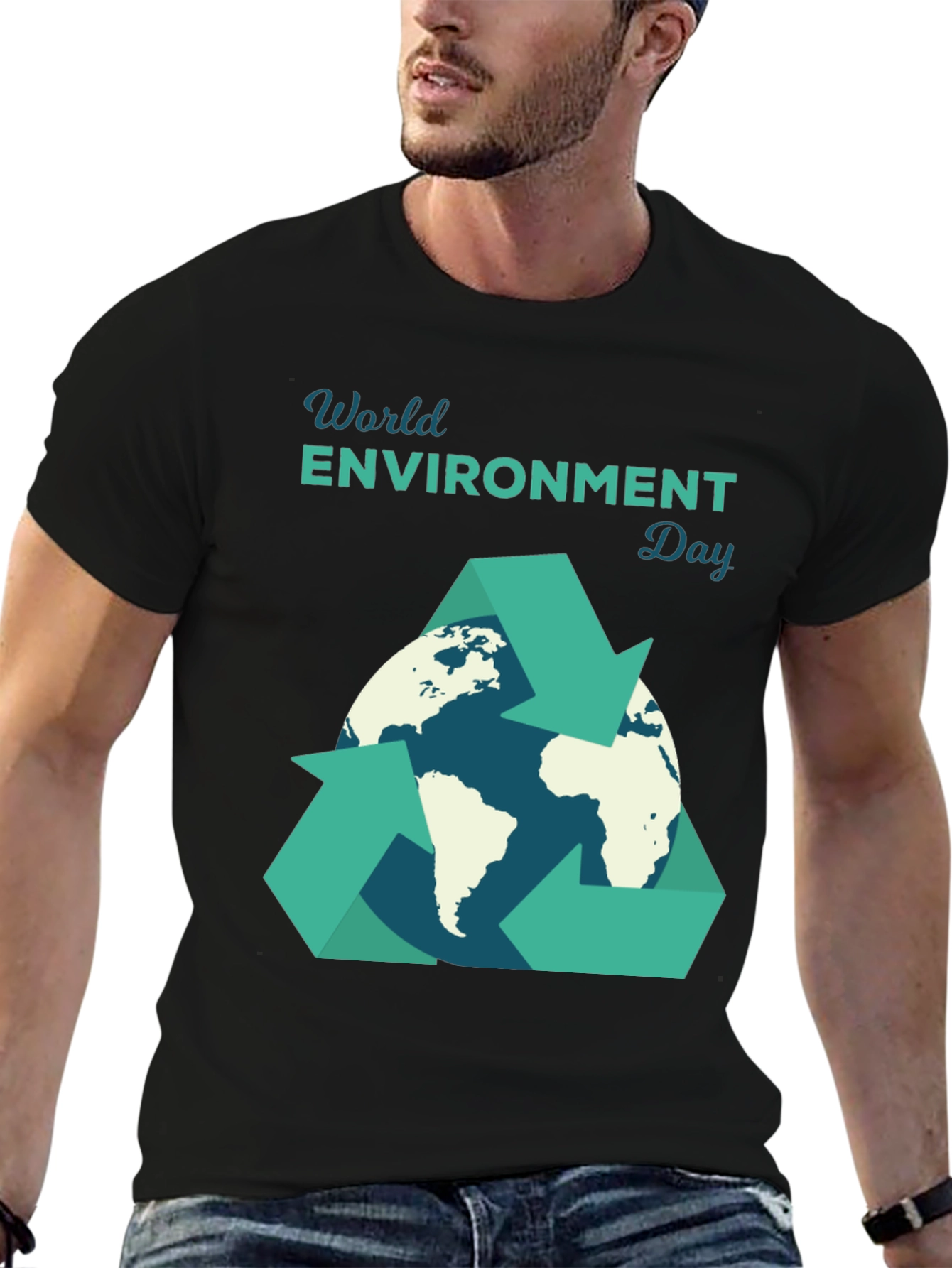 World Environment Day T-Shirt: Recycle Earth Tee