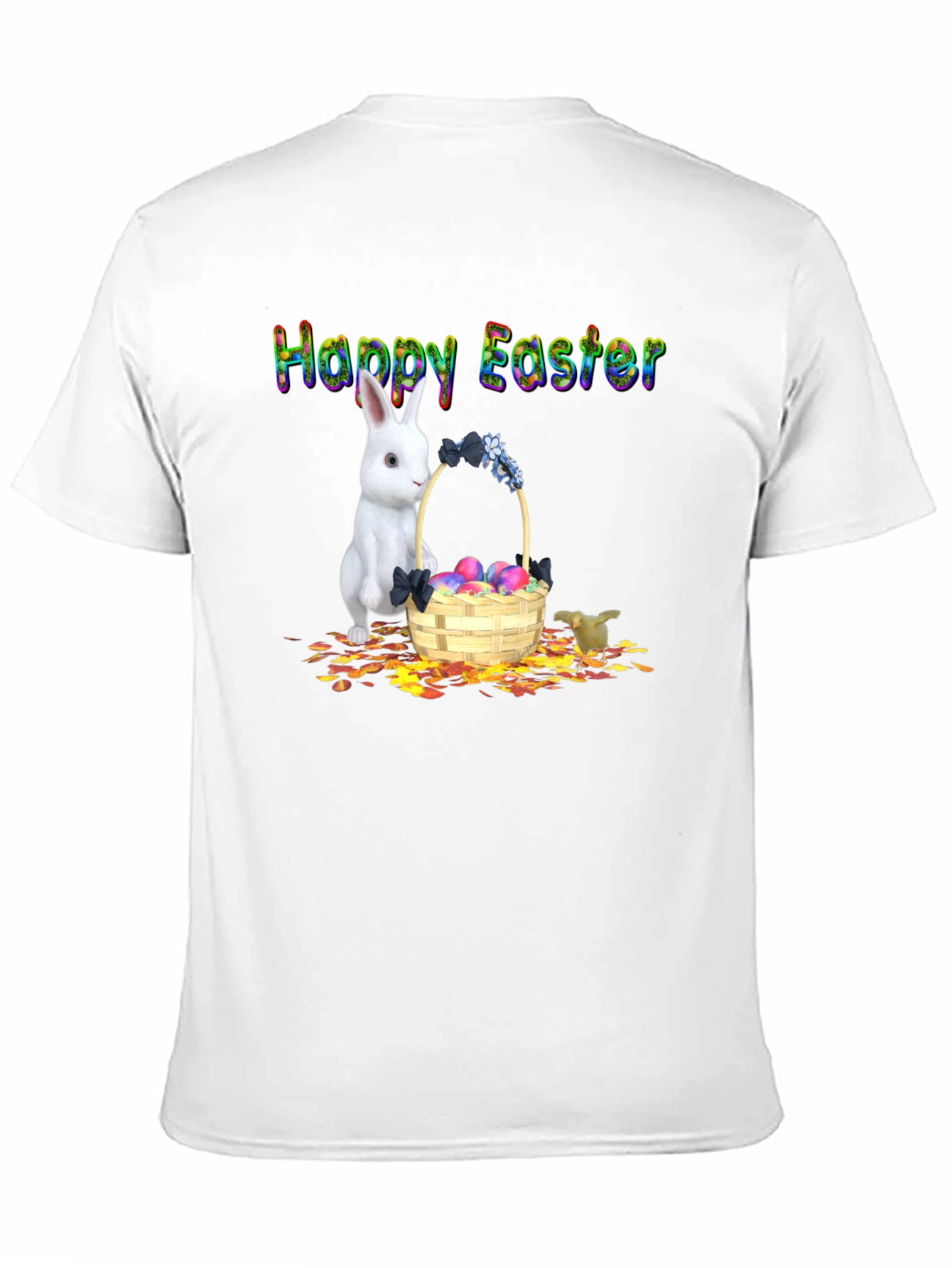 Happy Easter Bunny Basket T-Shirt