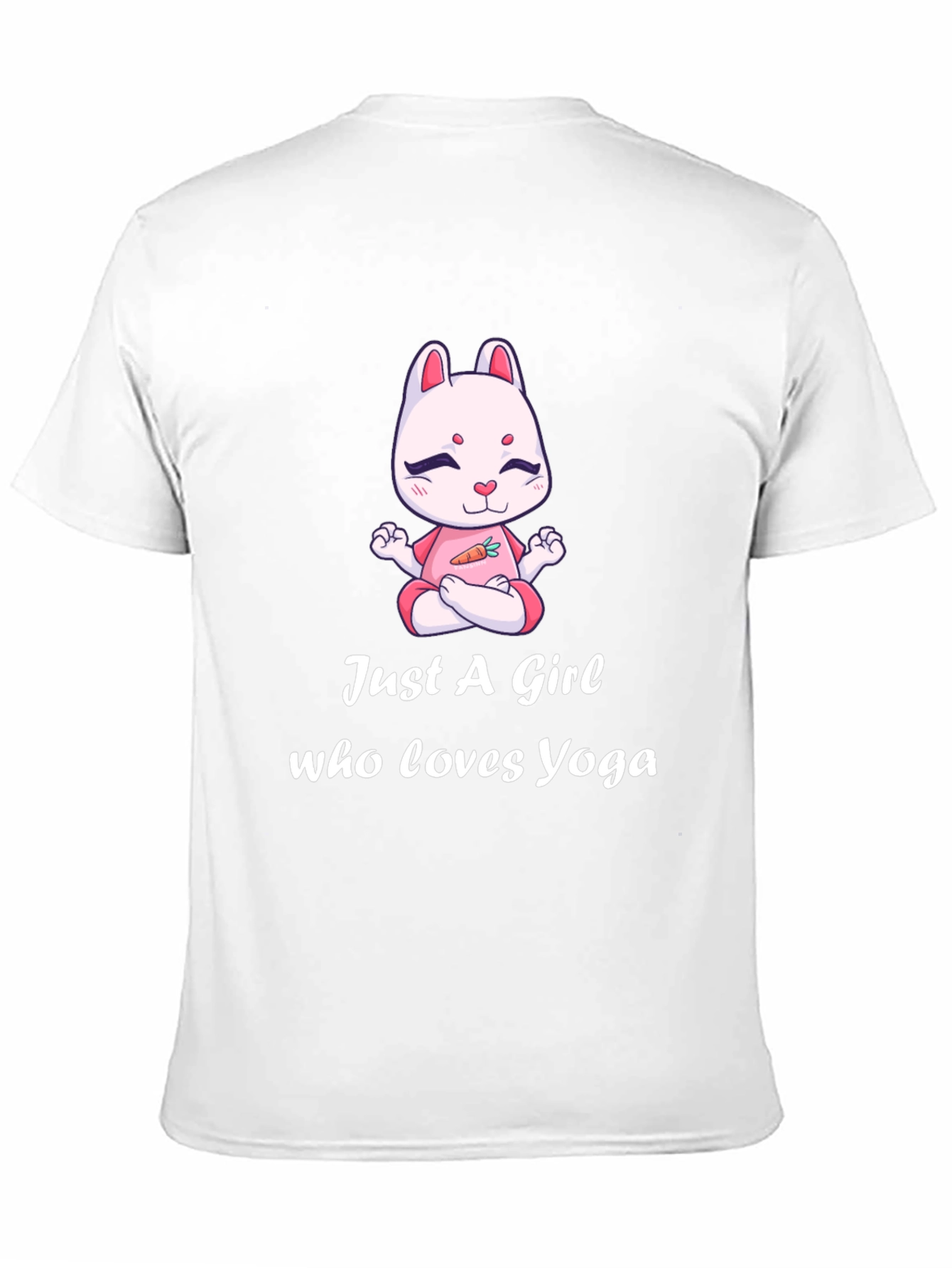 Yoga Girl Bunny T-Shirt - Cute Yogi Tee