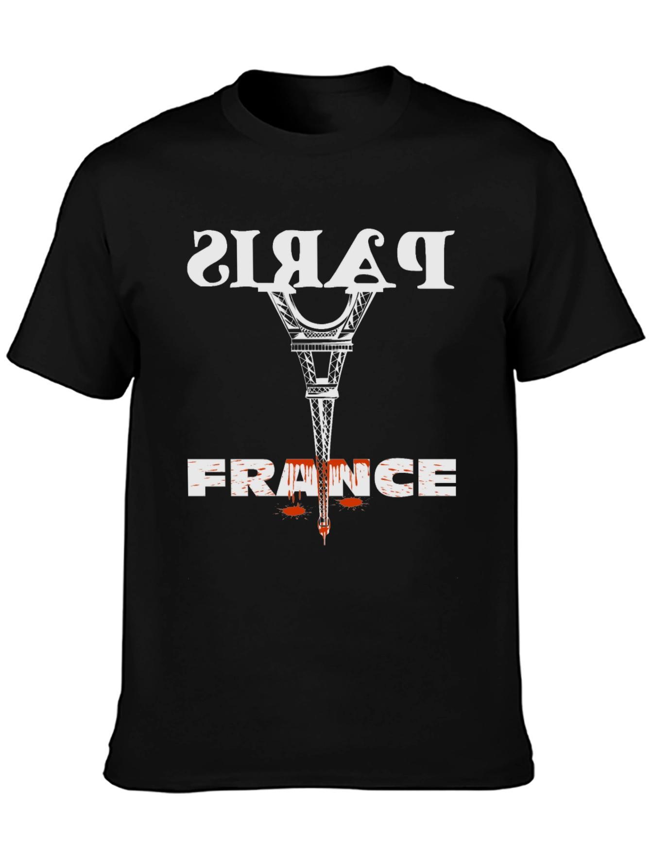 Paris France Graphic Tee - Eiffel Tower