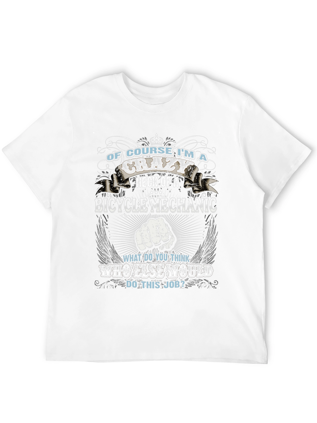 Crazy Bicycle Mechanic T-Shirt