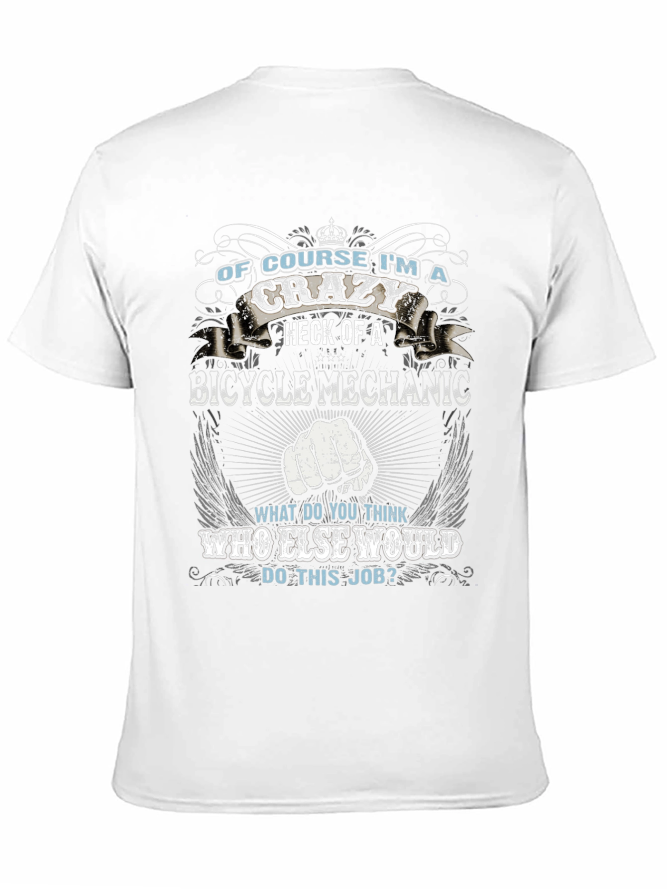 Crazy Bicycle Mechanic T-Shirt