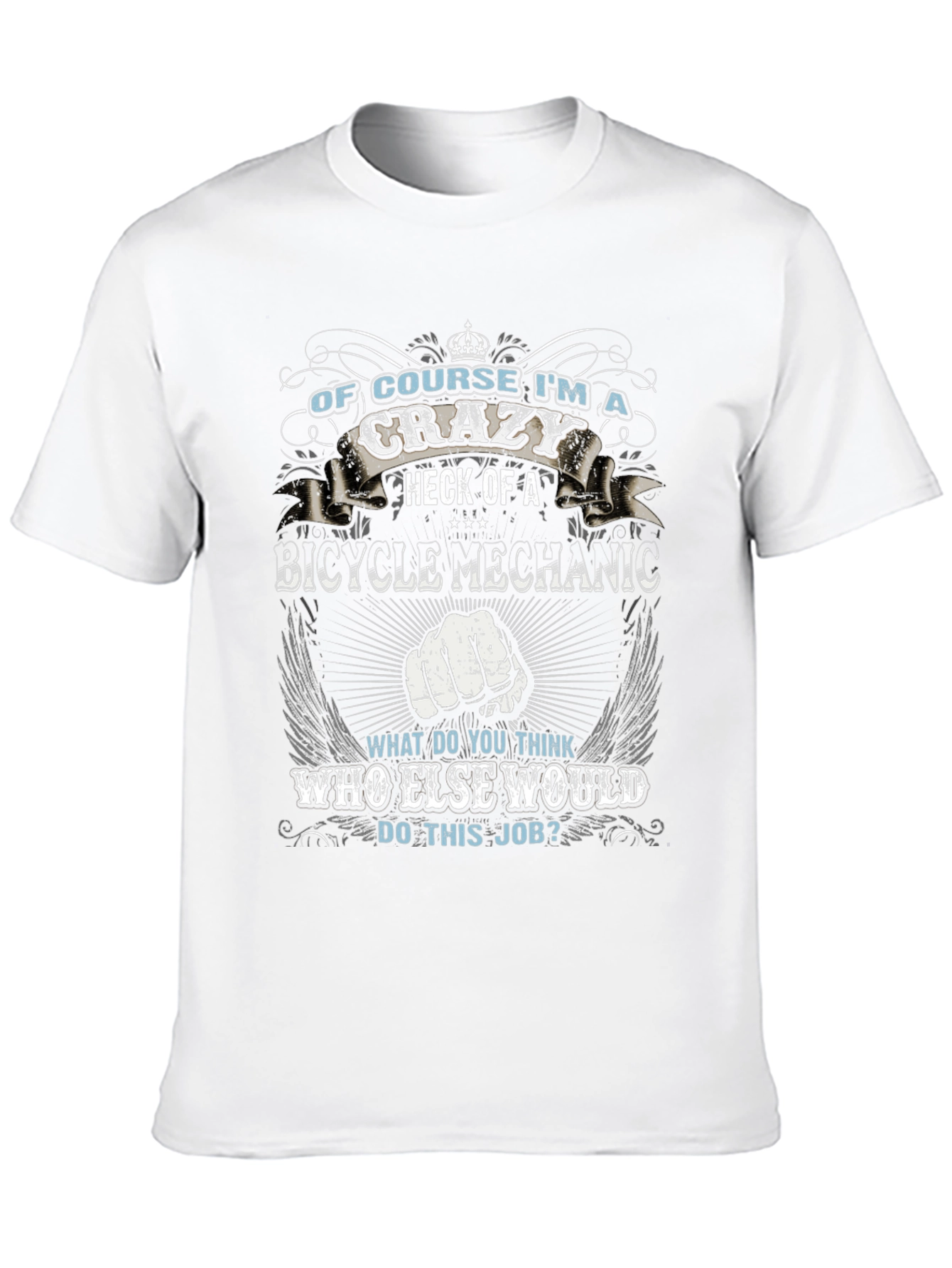 Crazy Bicycle Mechanic T-Shirt