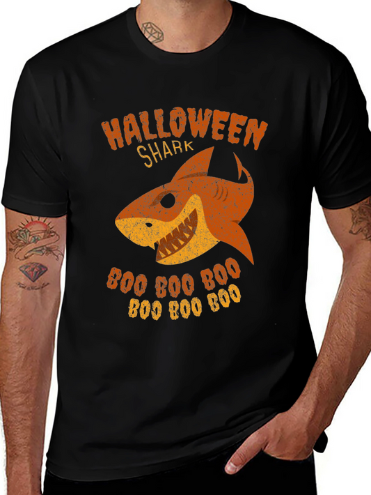 Halloween Shark Boo T-Shirt