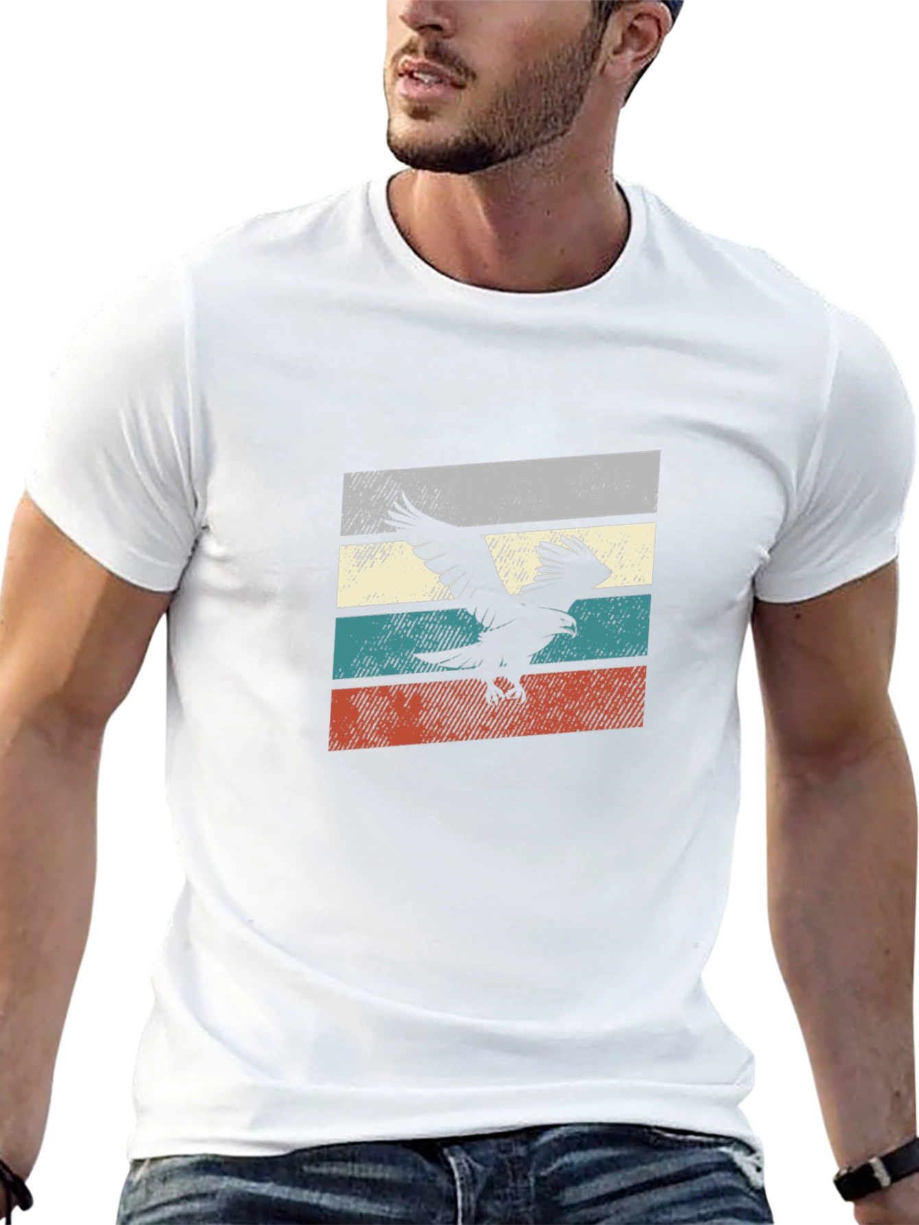 Retro Eagle Graphic Tee