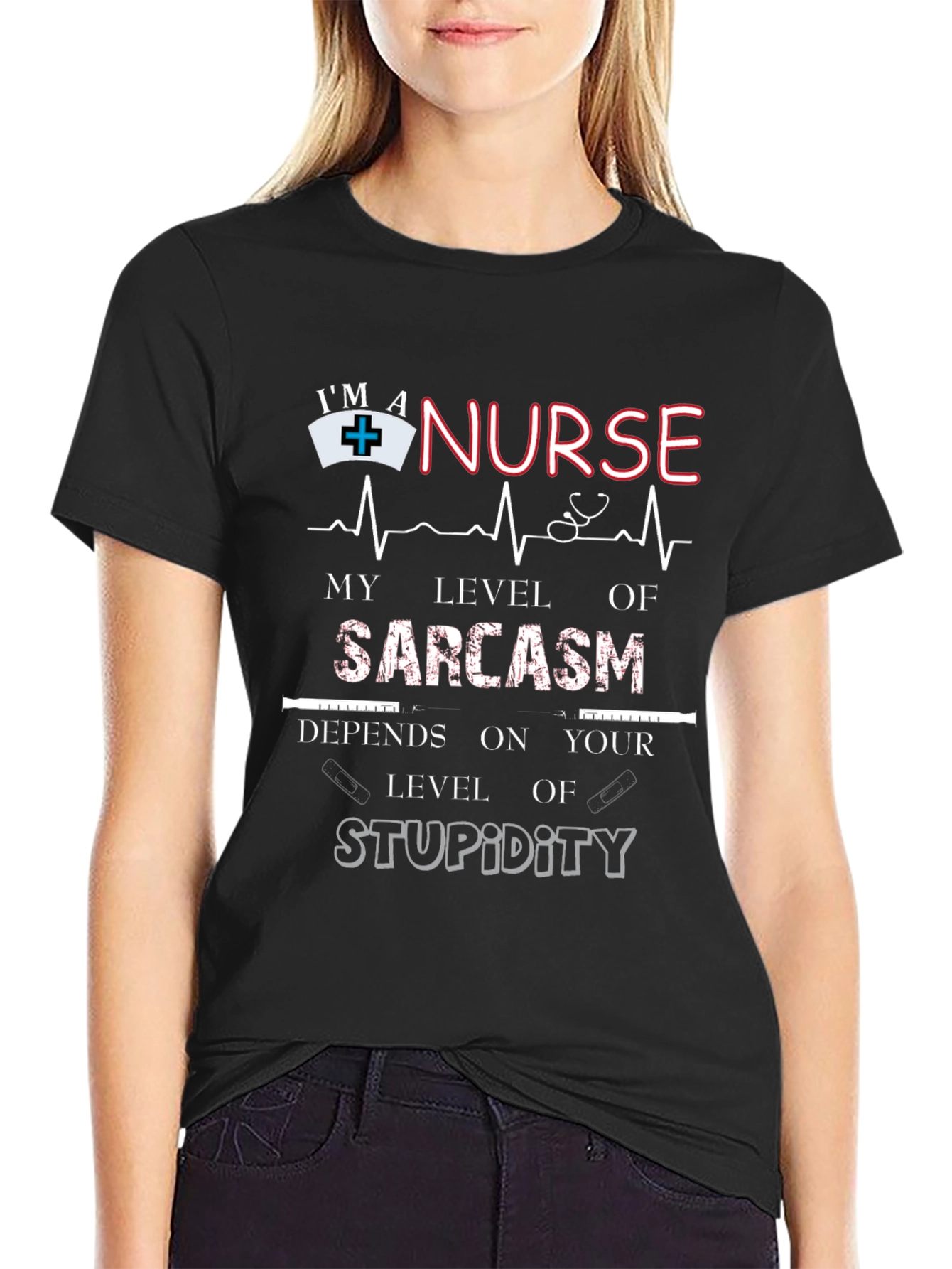 Nurse Sarcasm Level T-Shirt