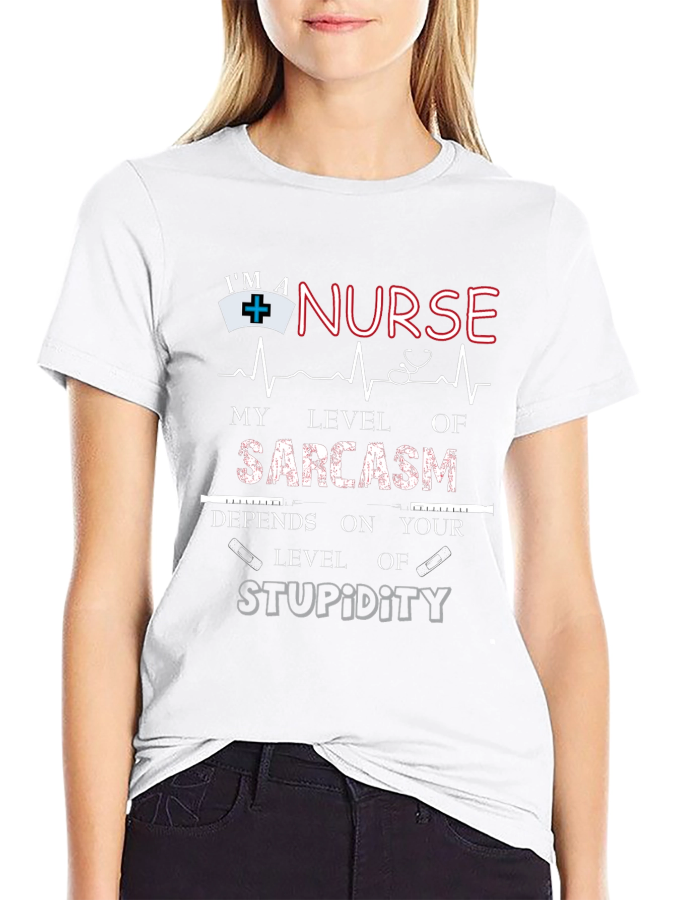 Nurse Sarcasm Level T-Shirt