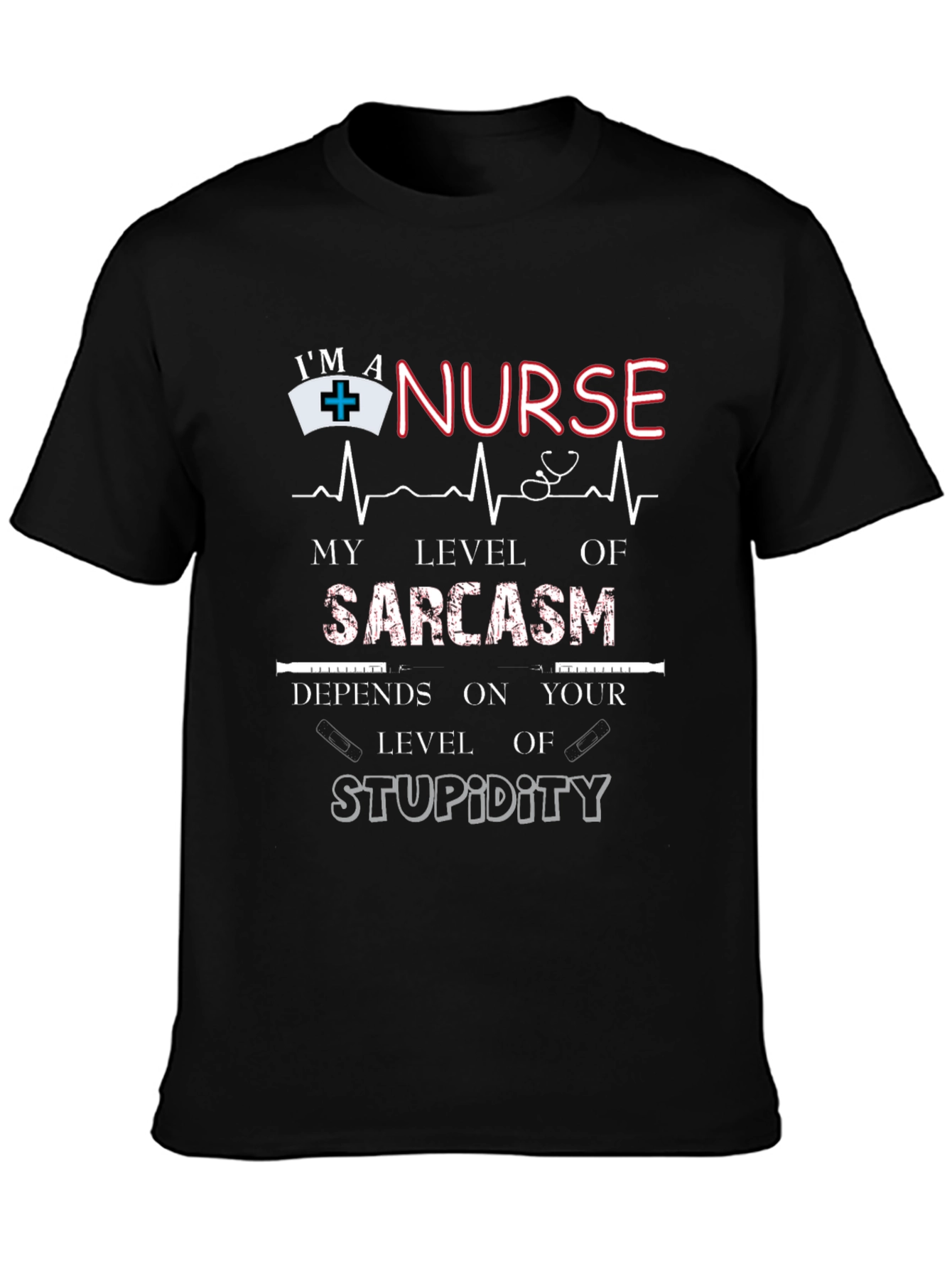 Nurse Sarcasm Level T-Shirt
