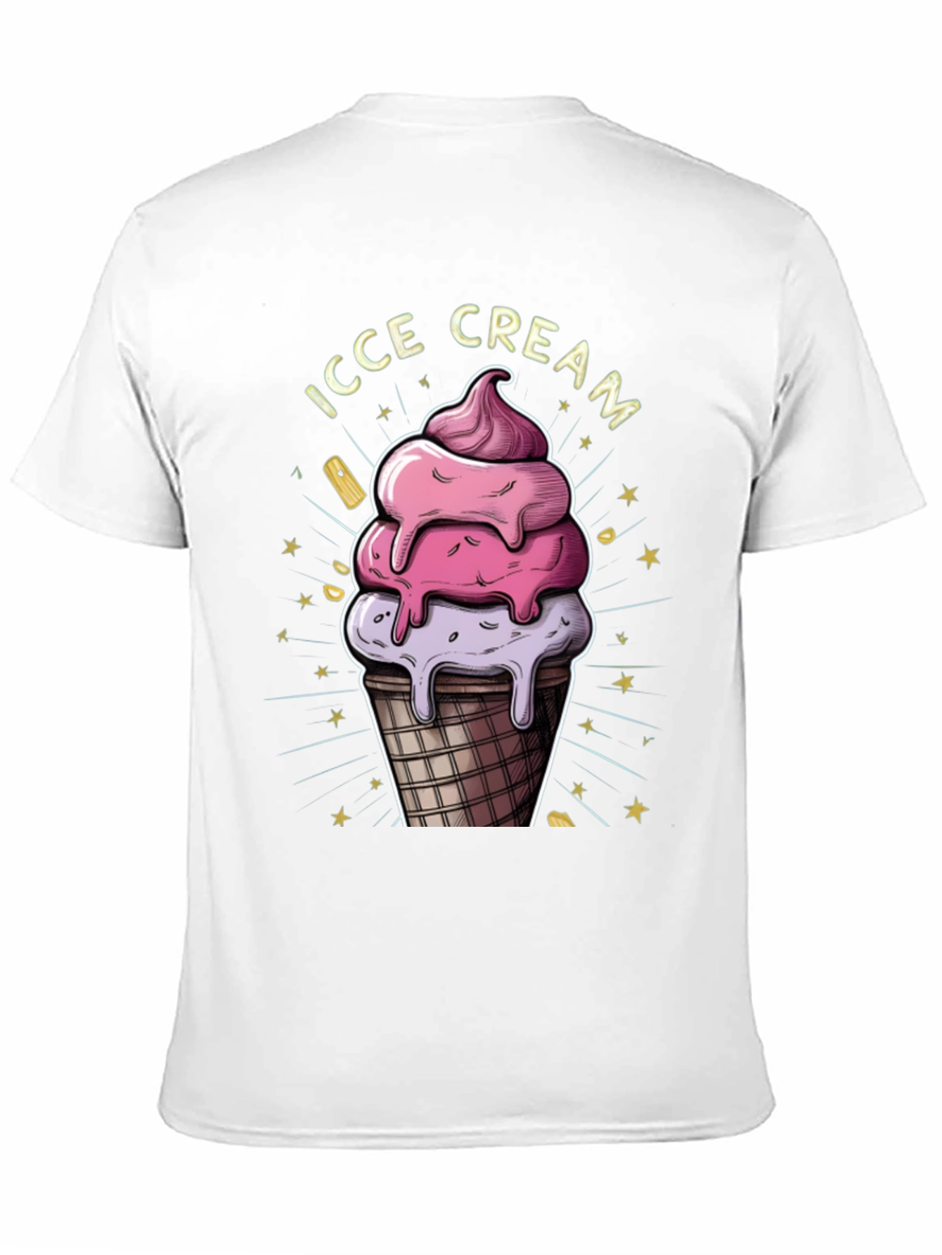 IccE Cream T-Shirt - Fun Graphic Tee