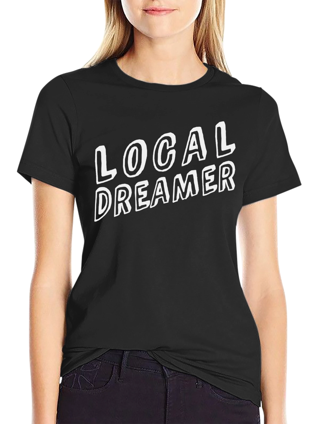 Local Dreamer Black Graphic Tee