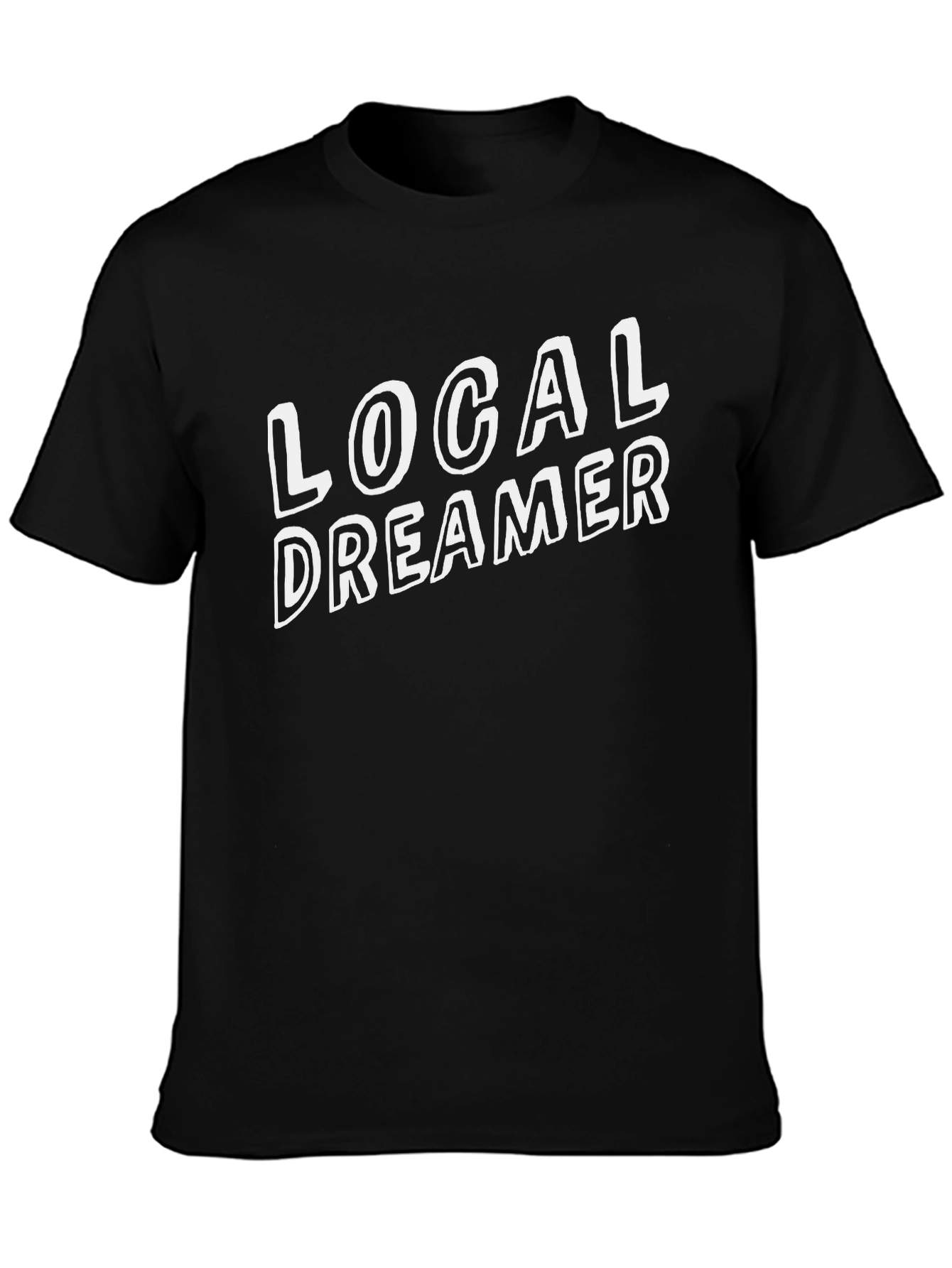 Local Dreamer Black Graphic Tee