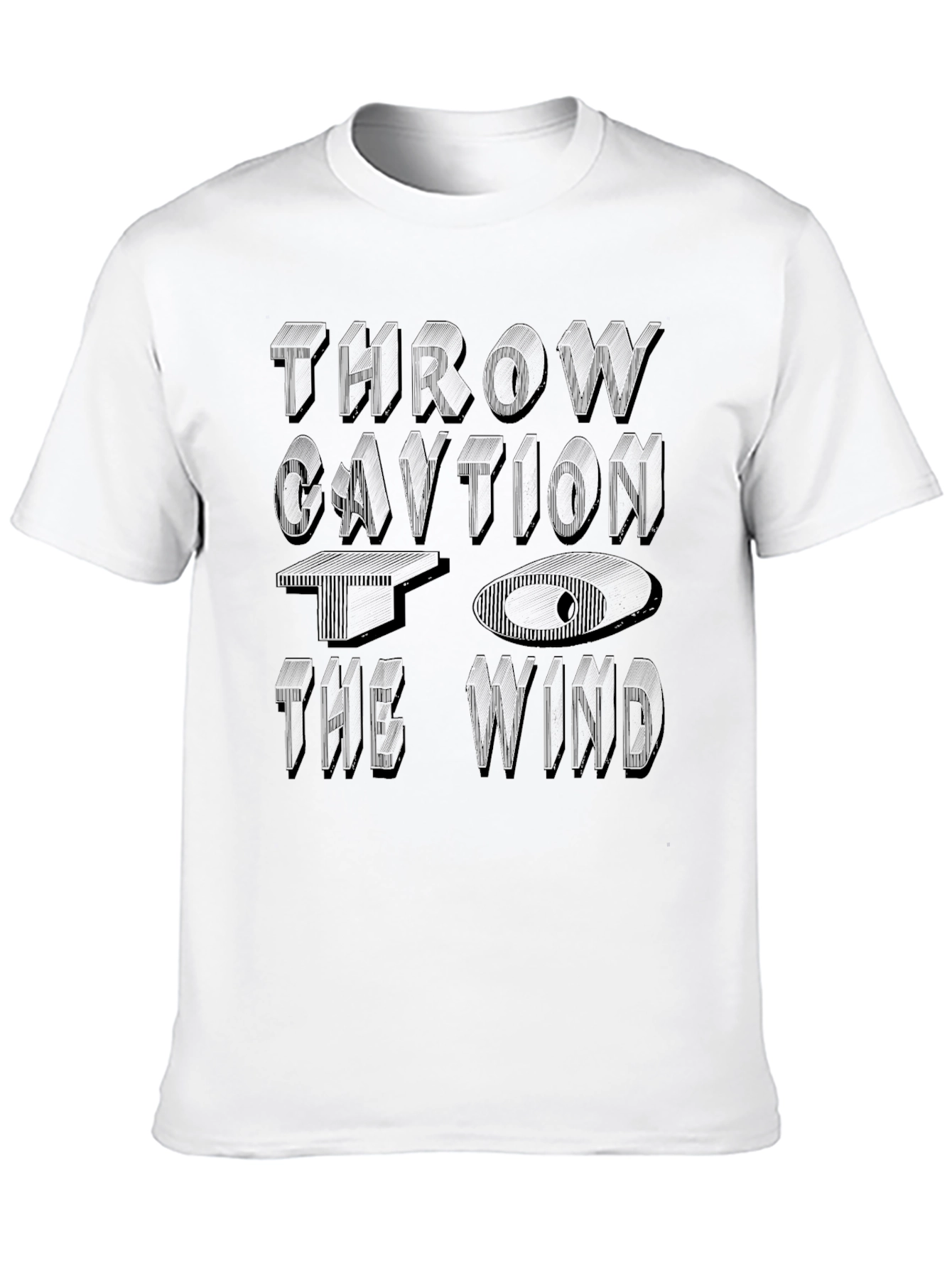 Throw Caution To The Wind Graphic T-Shirt