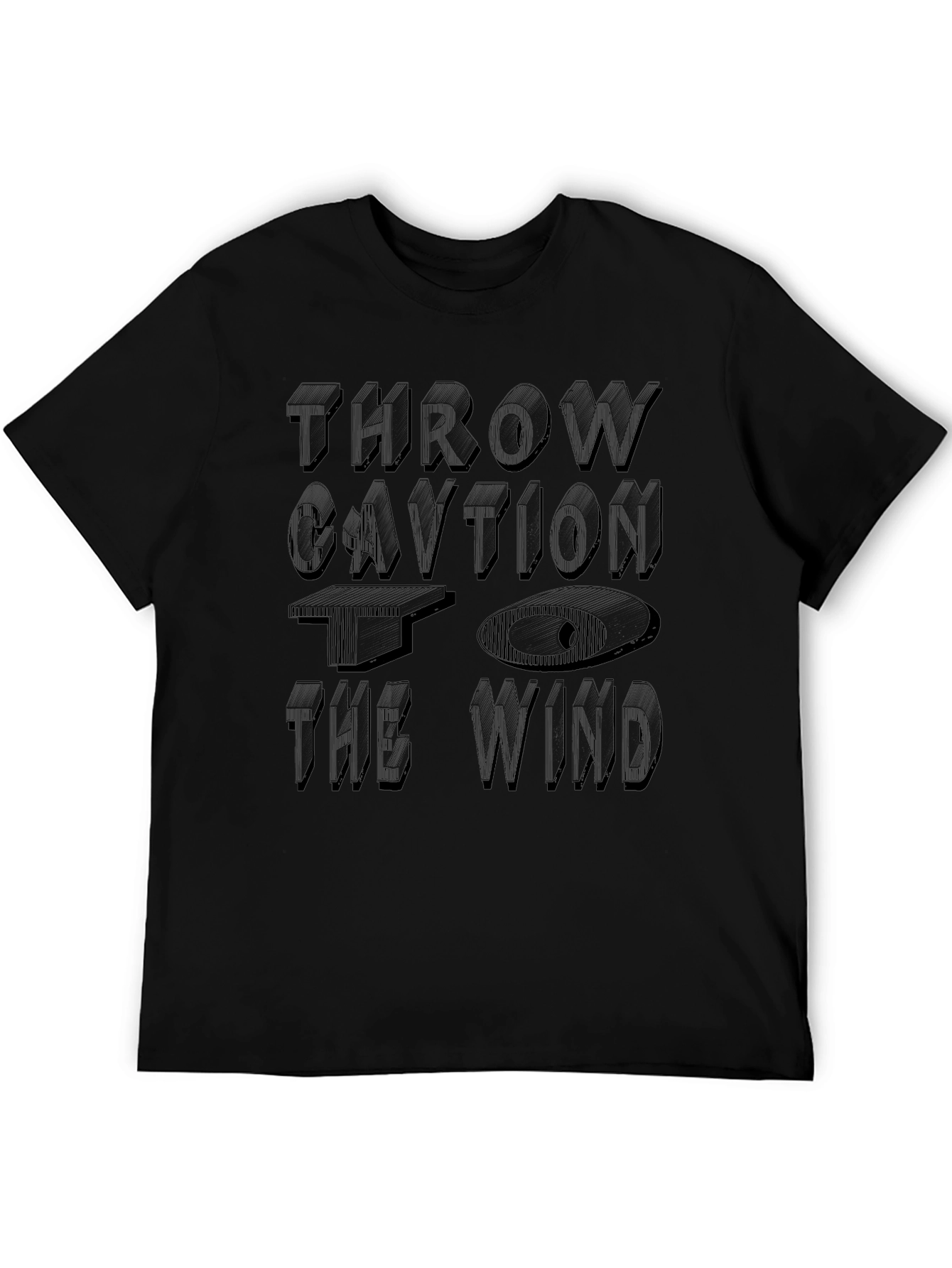 Throw Caution To The Wind Graphic T-Shirt