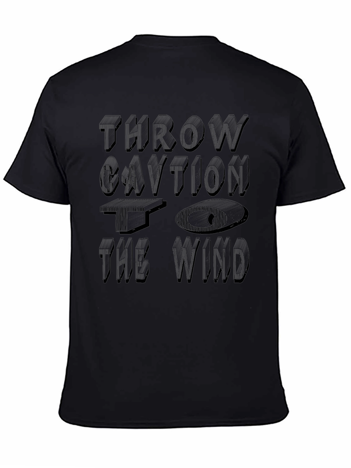 Throw Caution To The Wind Graphic T-Shirt