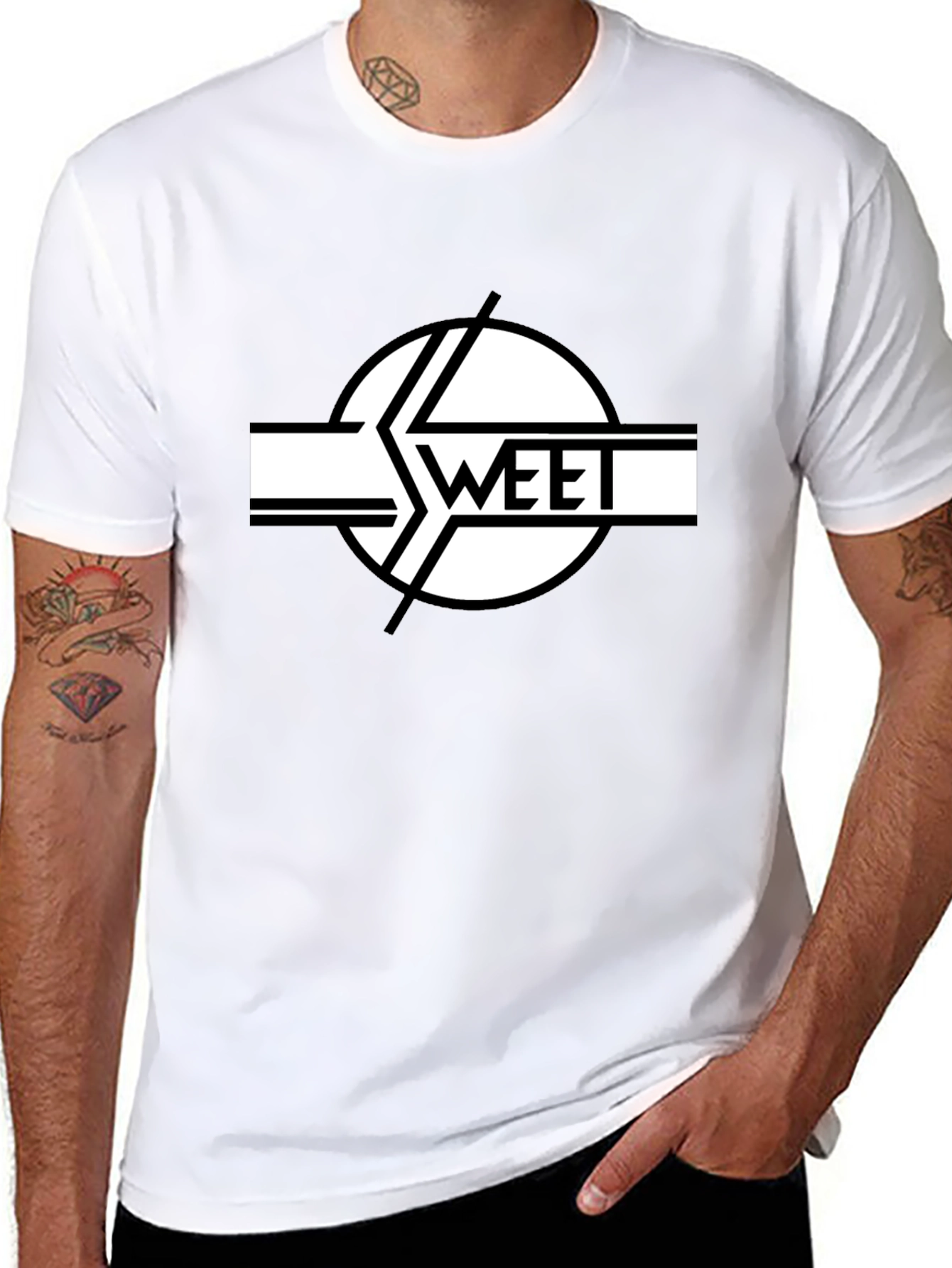 Sweet Band Logo Black T-Shirt