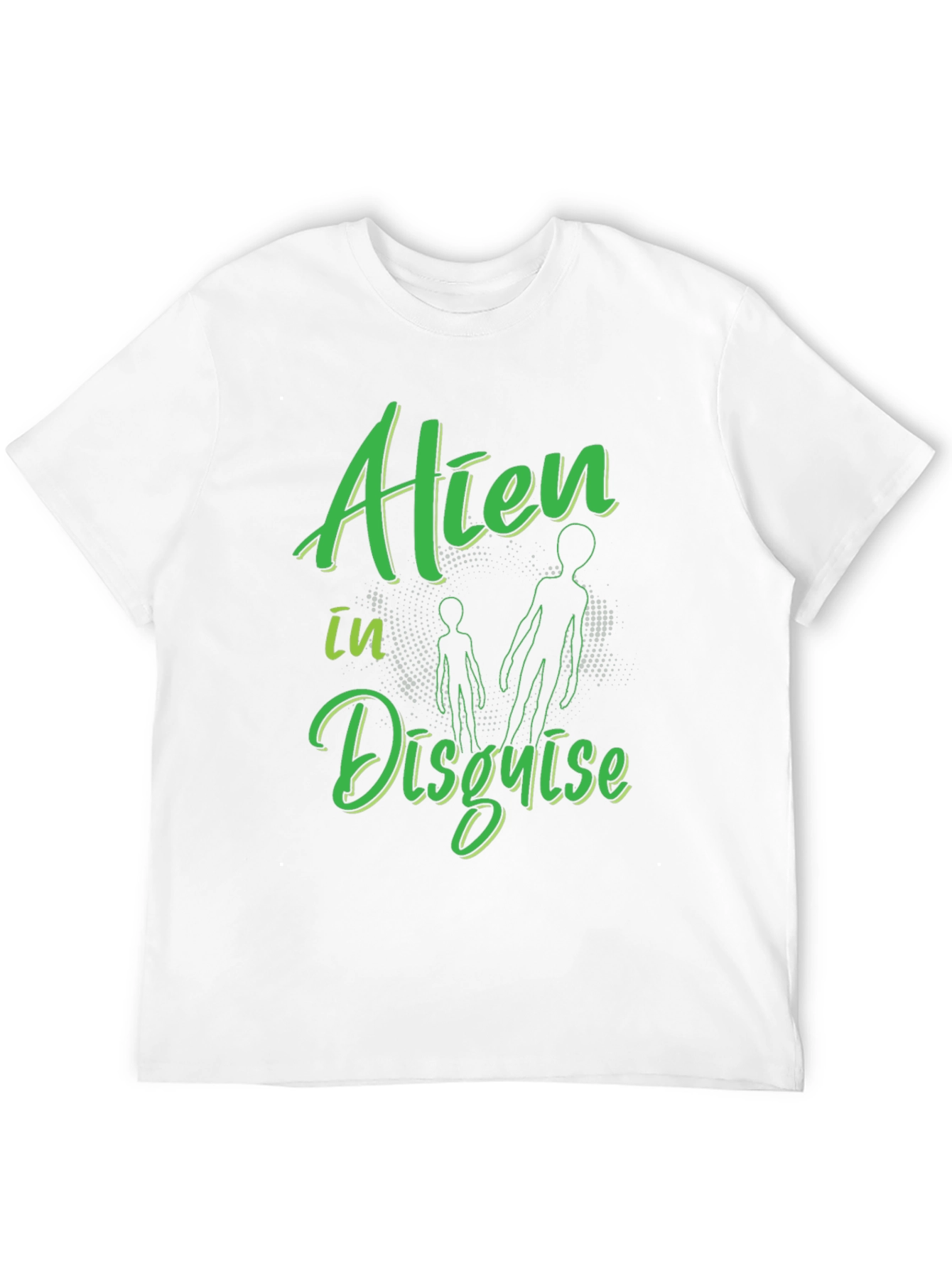Alien in Disguise Graphic T-Shirt Black