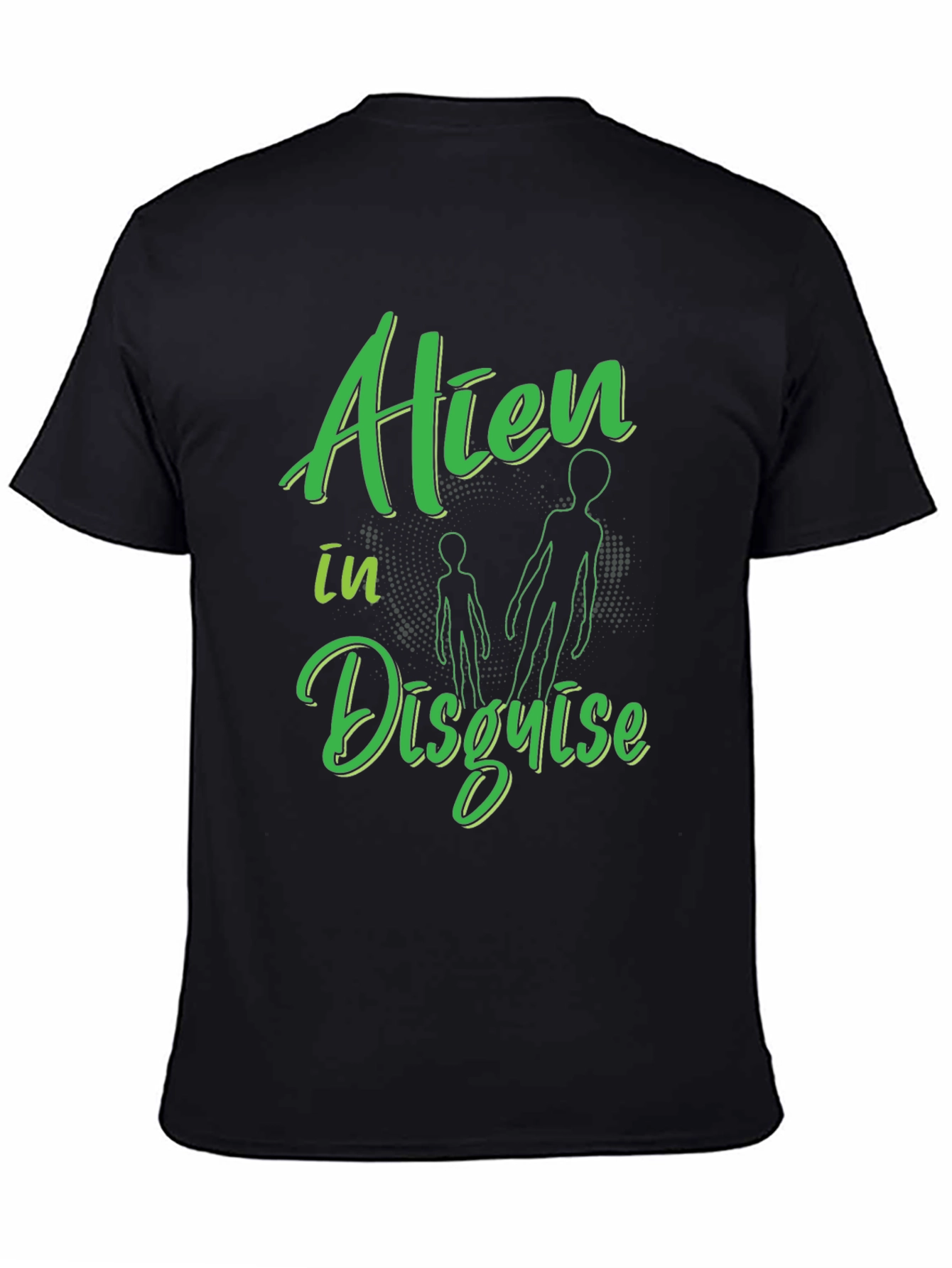 Alien in Disguise Graphic T-Shirt Black