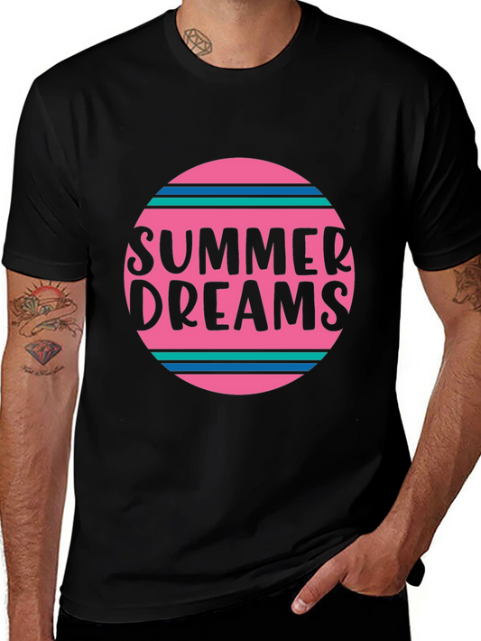 Summer Dreams Graphic Tee - Black