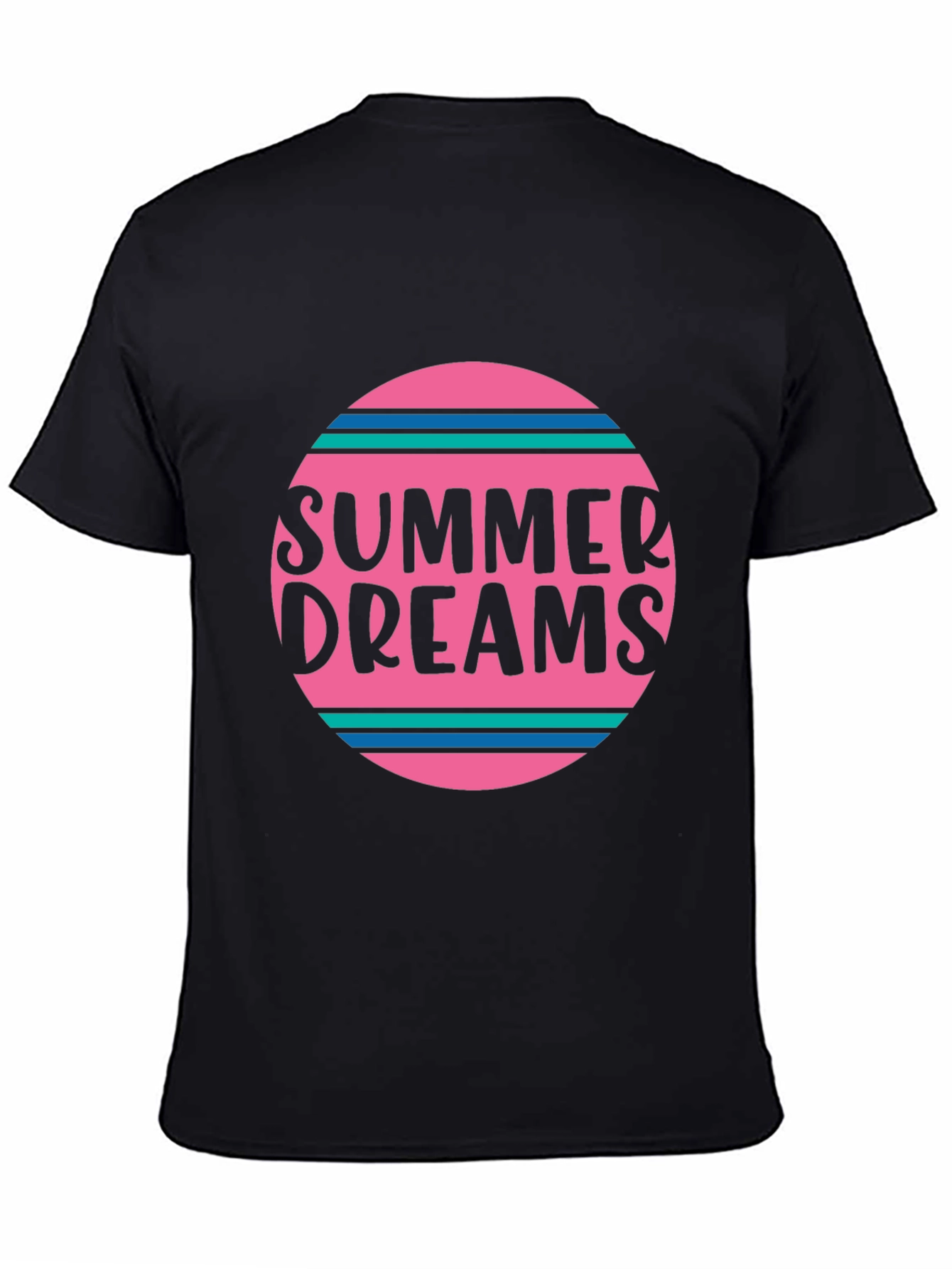 Summer Dreams Graphic Tee - Black