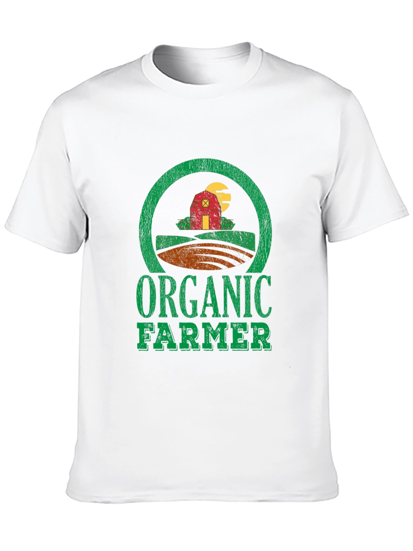 Organic Farmer Graphic Tee - Black
