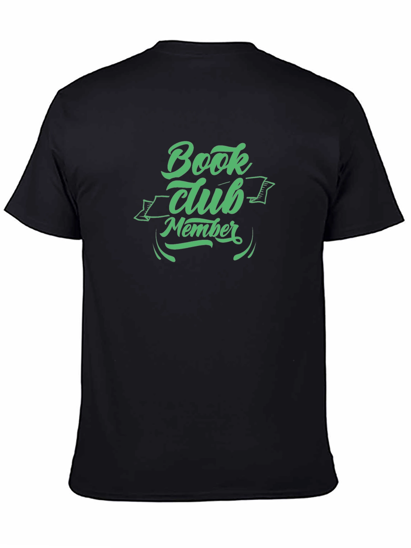 Book Club Member Graphic Tee - Black