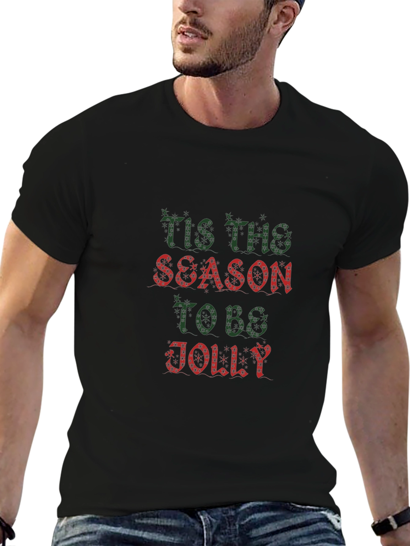 Tis The Season To Be Jolly Holiday T-Shirt