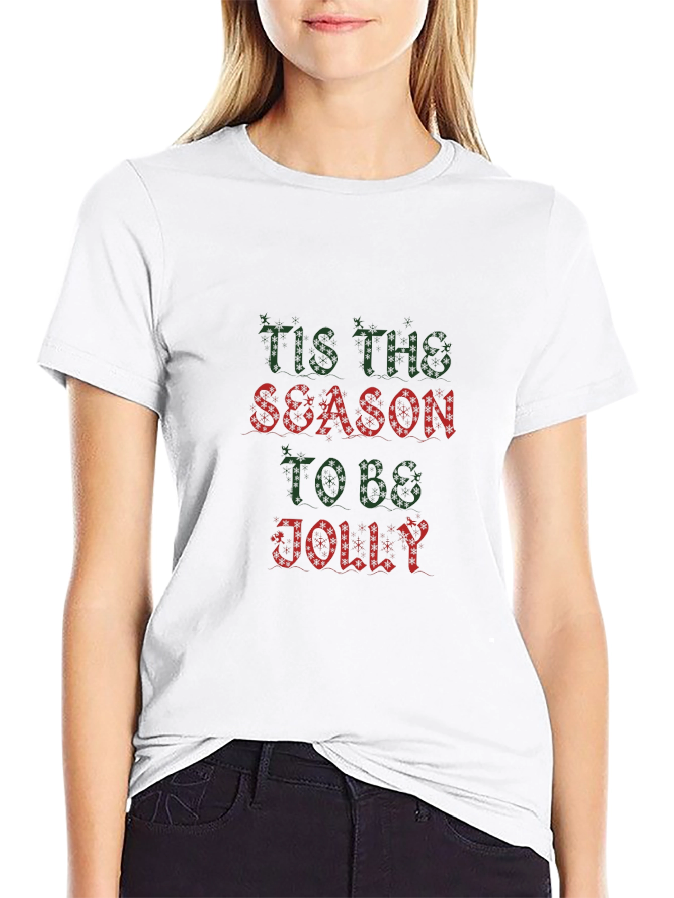 Tis The Season To Be Jolly Holiday T-Shirt