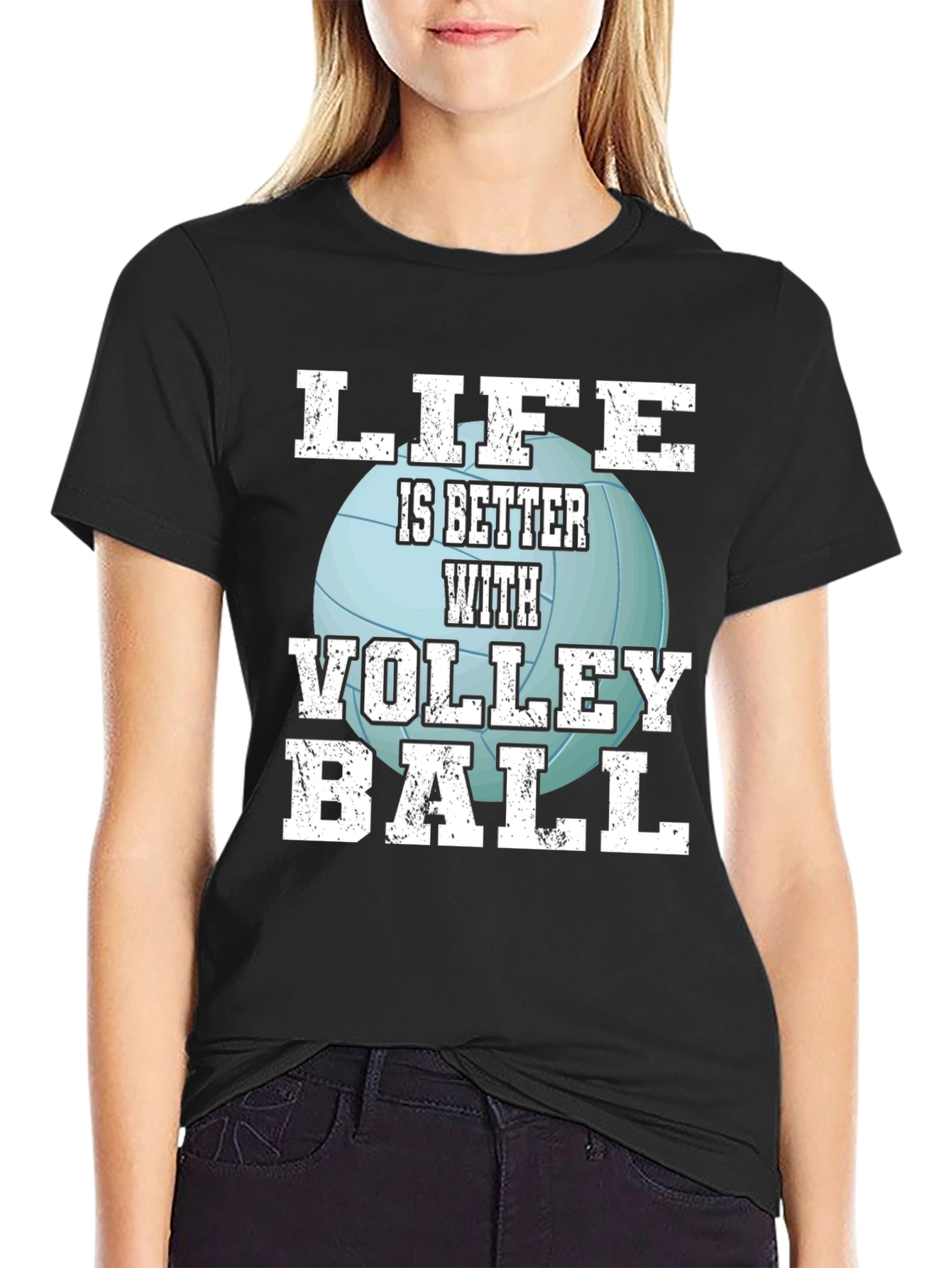 Volleyball Life T-Shirt - Sports Fan Tee