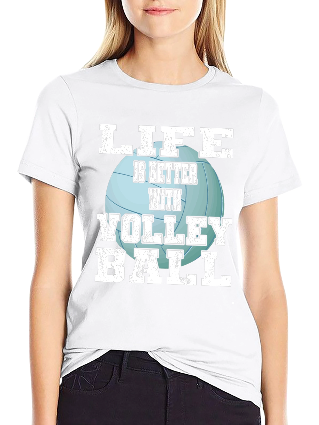 Volleyball Life T-Shirt - Sports Fan Tee