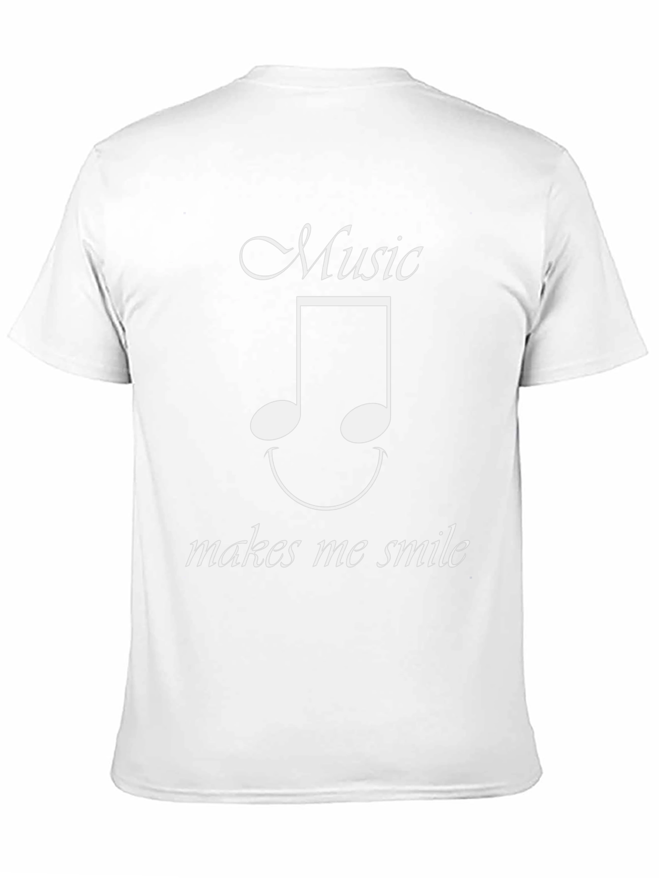 Music Makes Me Smile Graphic Tee