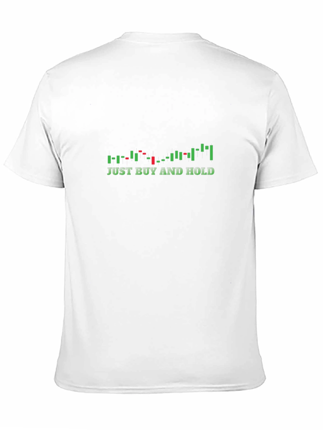 Just Buy and Hold Trader T-Shirt - Black
