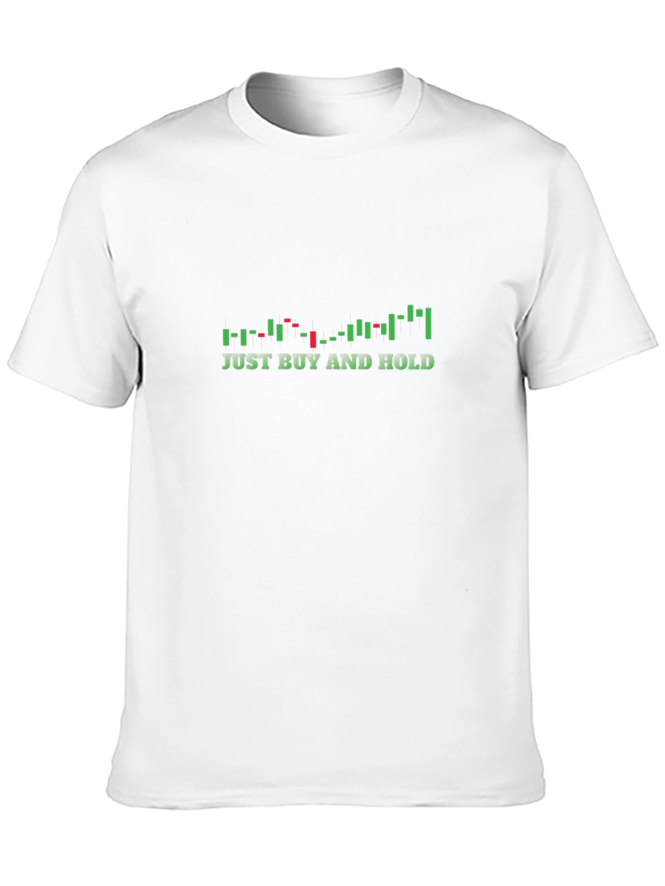 Just Buy and Hold Trader T-Shirt - Black