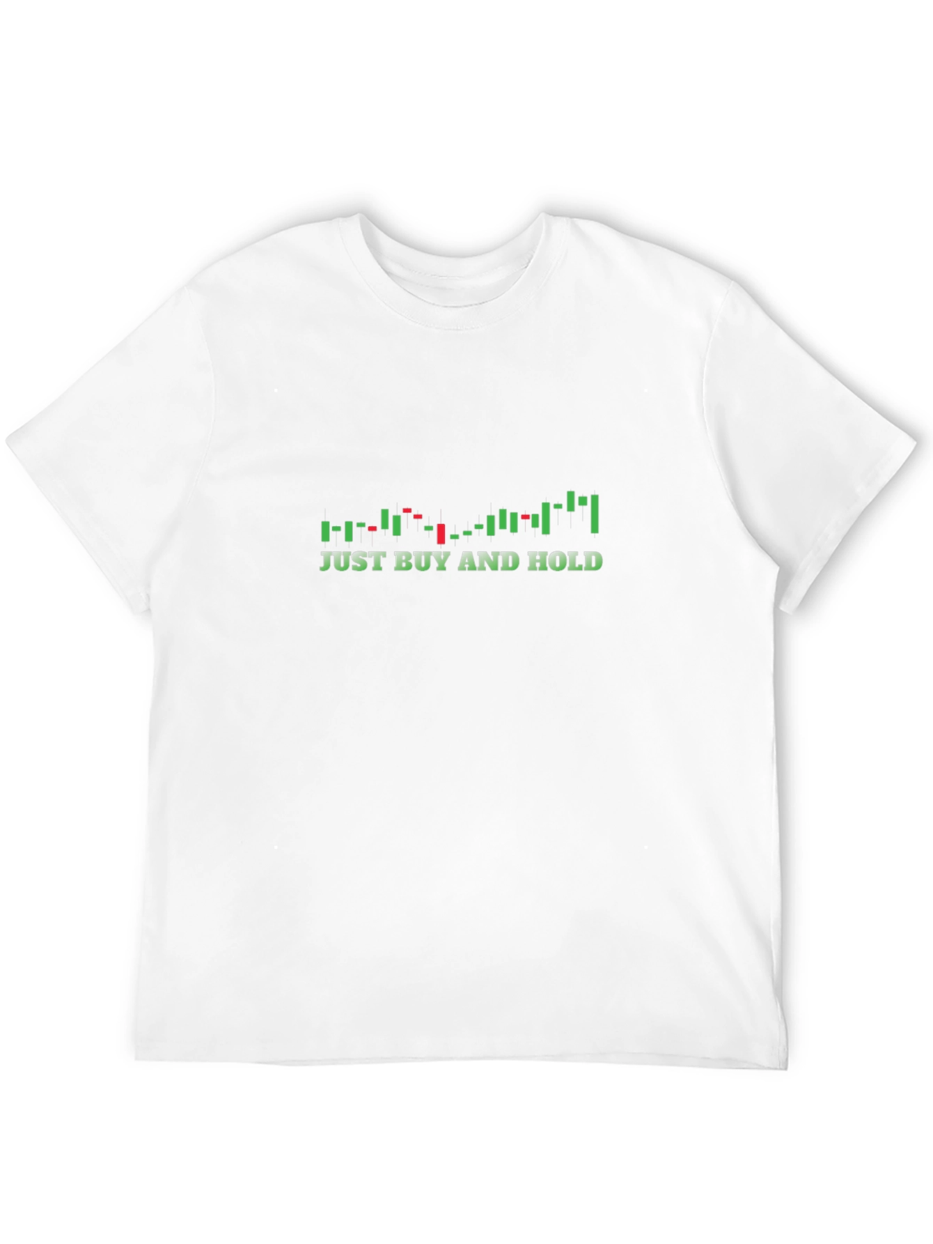 Just Buy and Hold Trader T-Shirt - Black