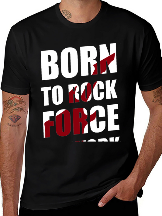 Born to Rock Force Work Graphic Tee