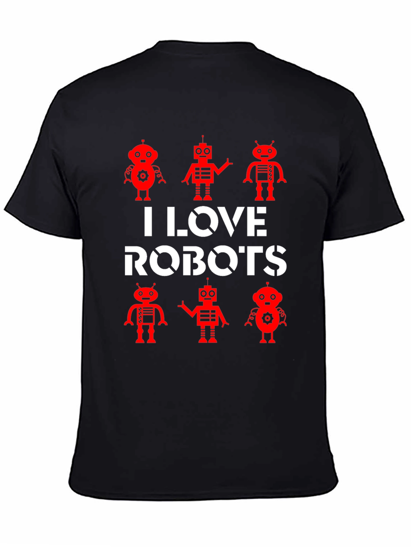 I Love Robots Graphic Tee