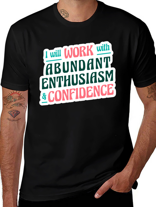 Enthusiasm & Confidence Graphic Tee