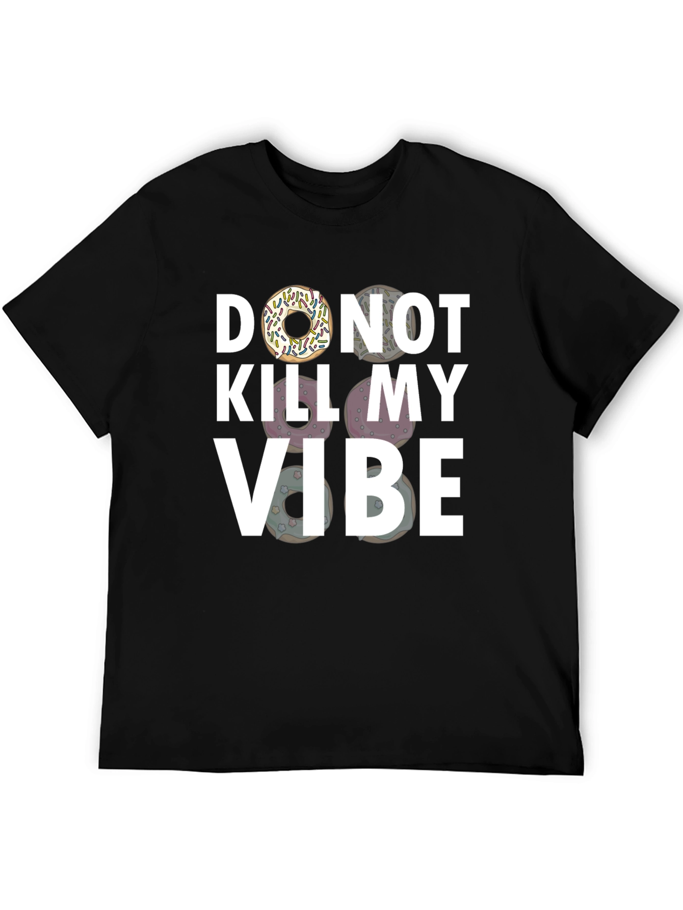 Donut Kill My Vibe Graphic T-Shirt