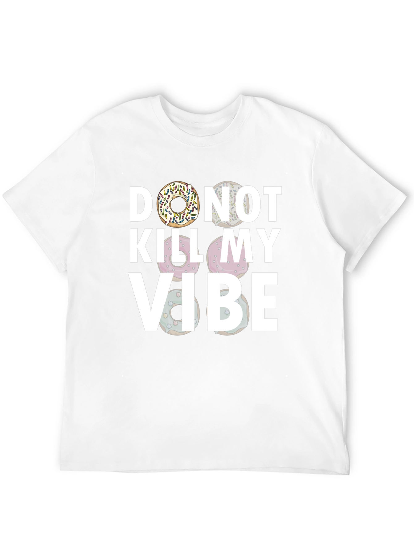Donut Kill My Vibe Graphic T-Shirt