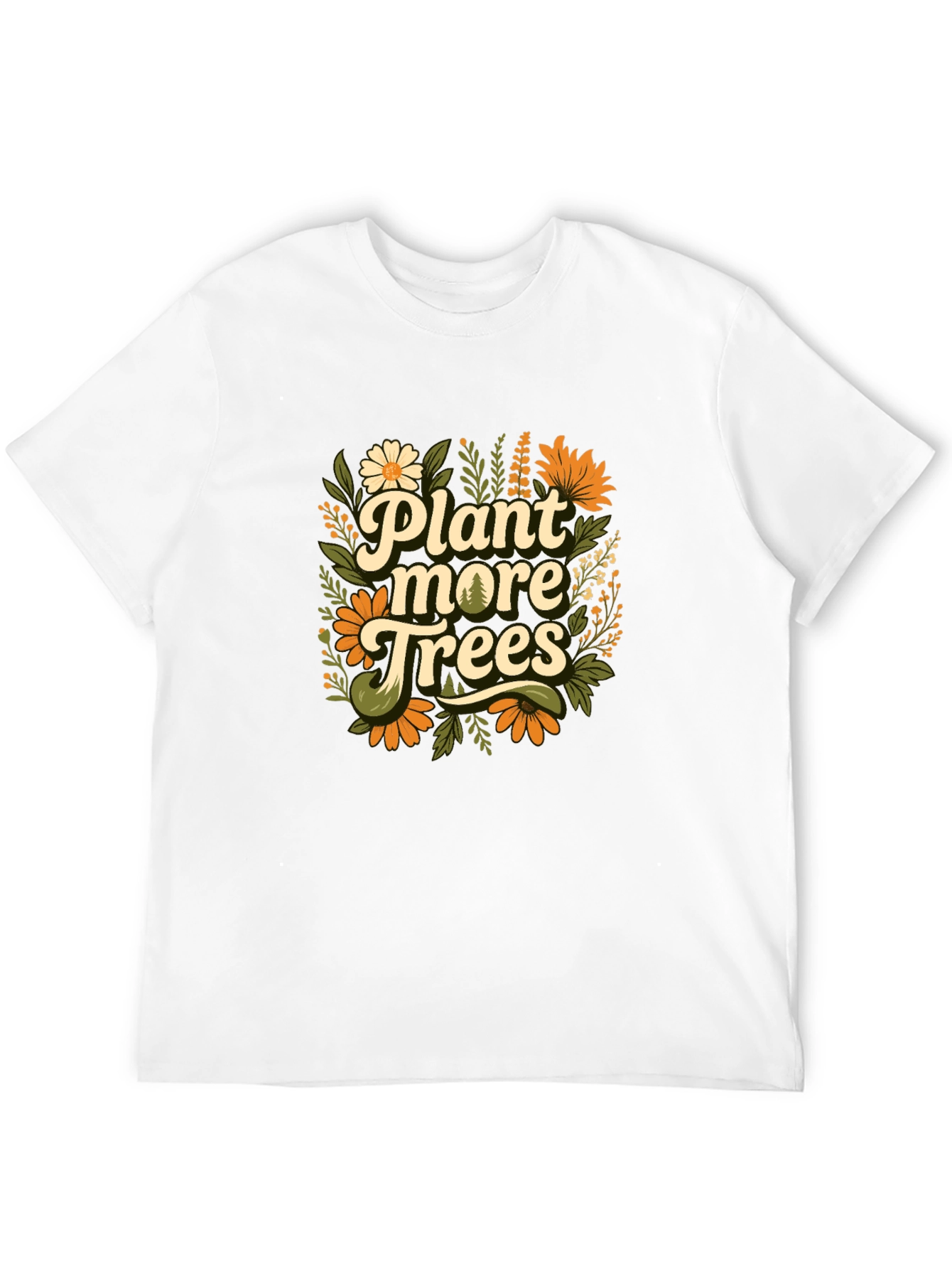 Plant More Trees Graphic T-Shirt - Eco-Friendly Fashion