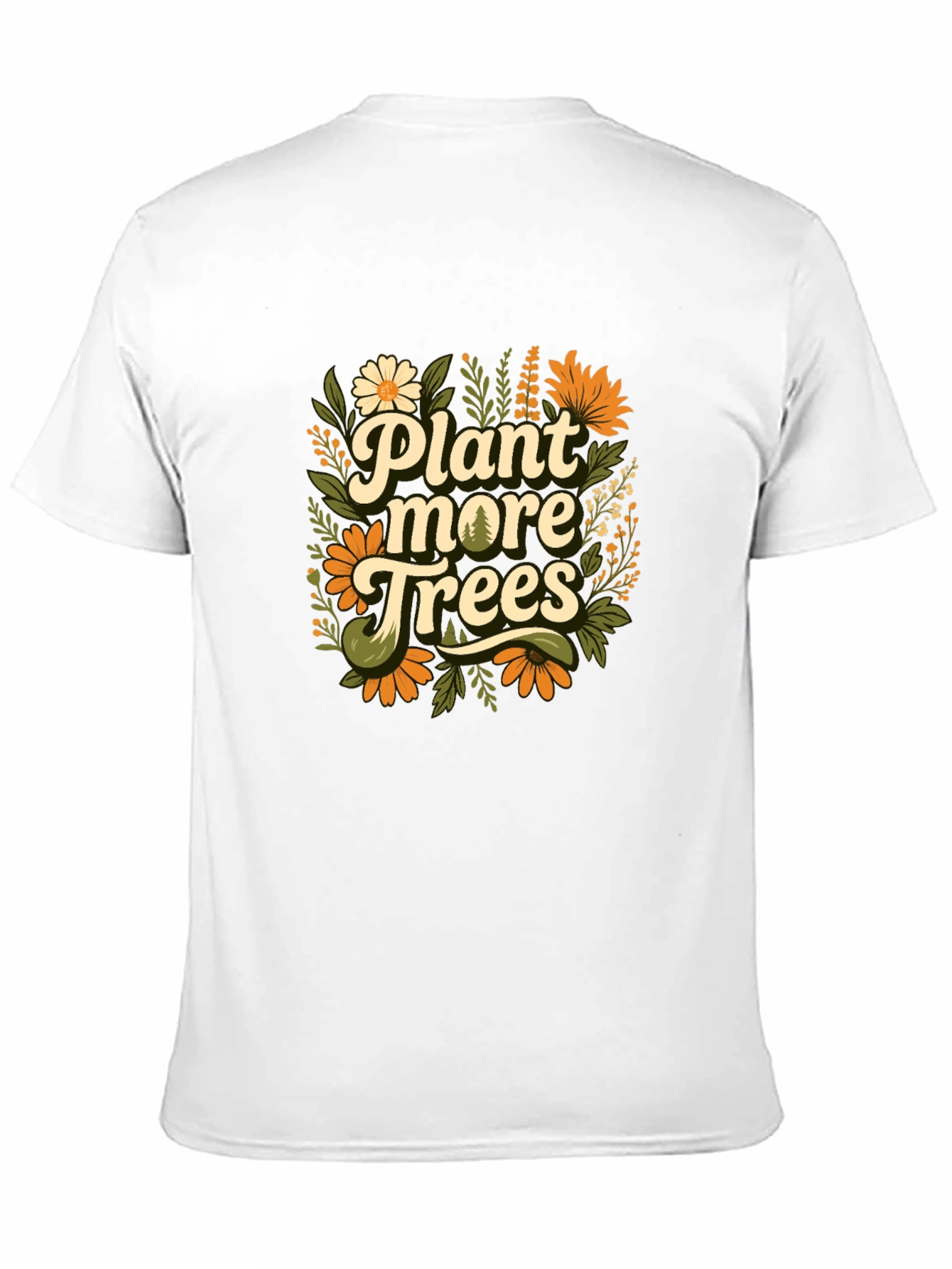 Plant More Trees Graphic T-Shirt - Eco-Friendly Fashion