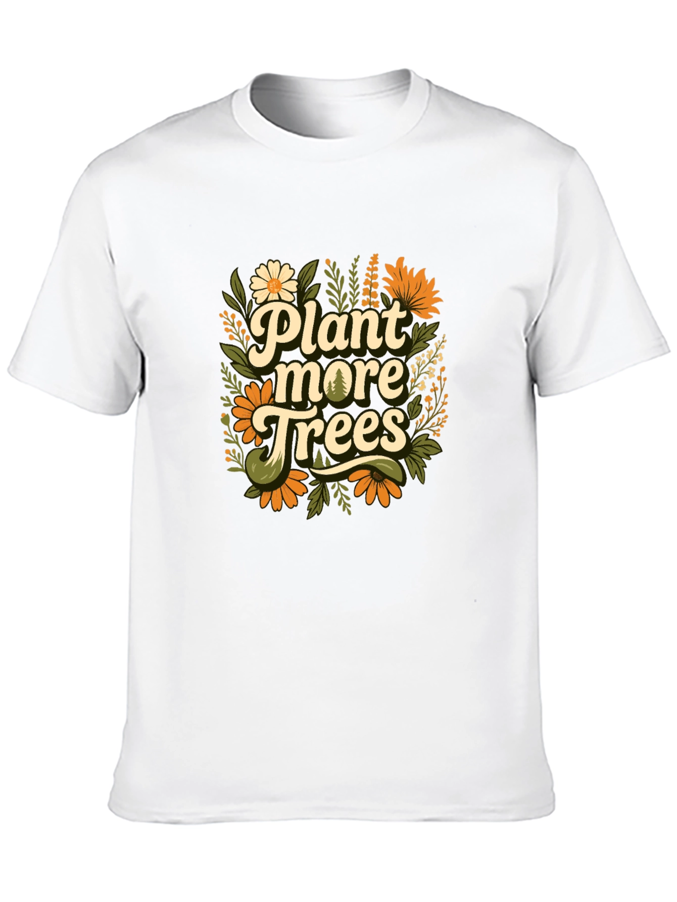 Plant More Trees Graphic T-Shirt - Eco-Friendly Fashion