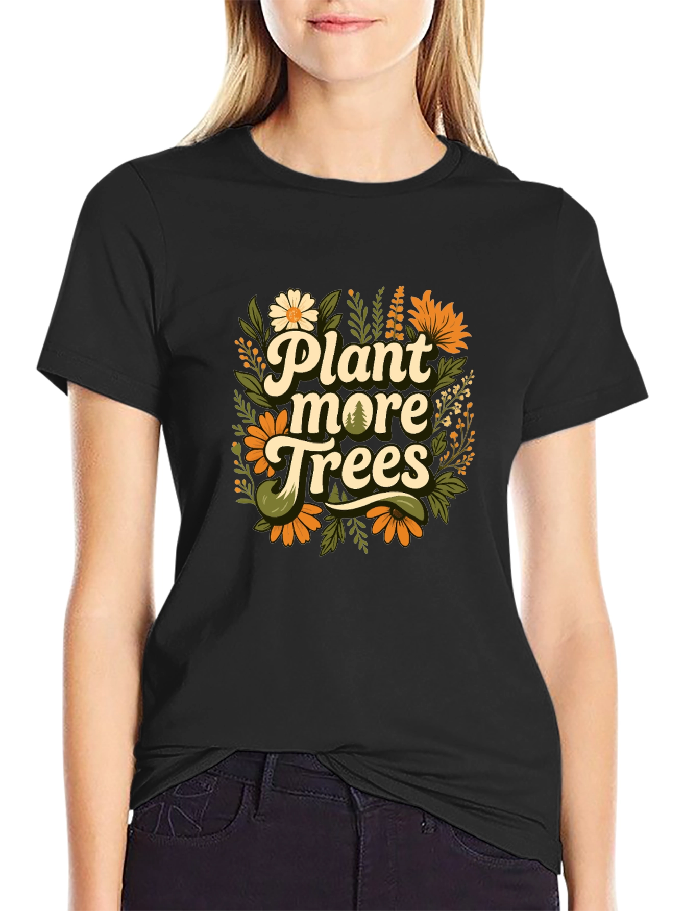 Plant More Trees Graphic T-Shirt - Eco-Friendly Fashion