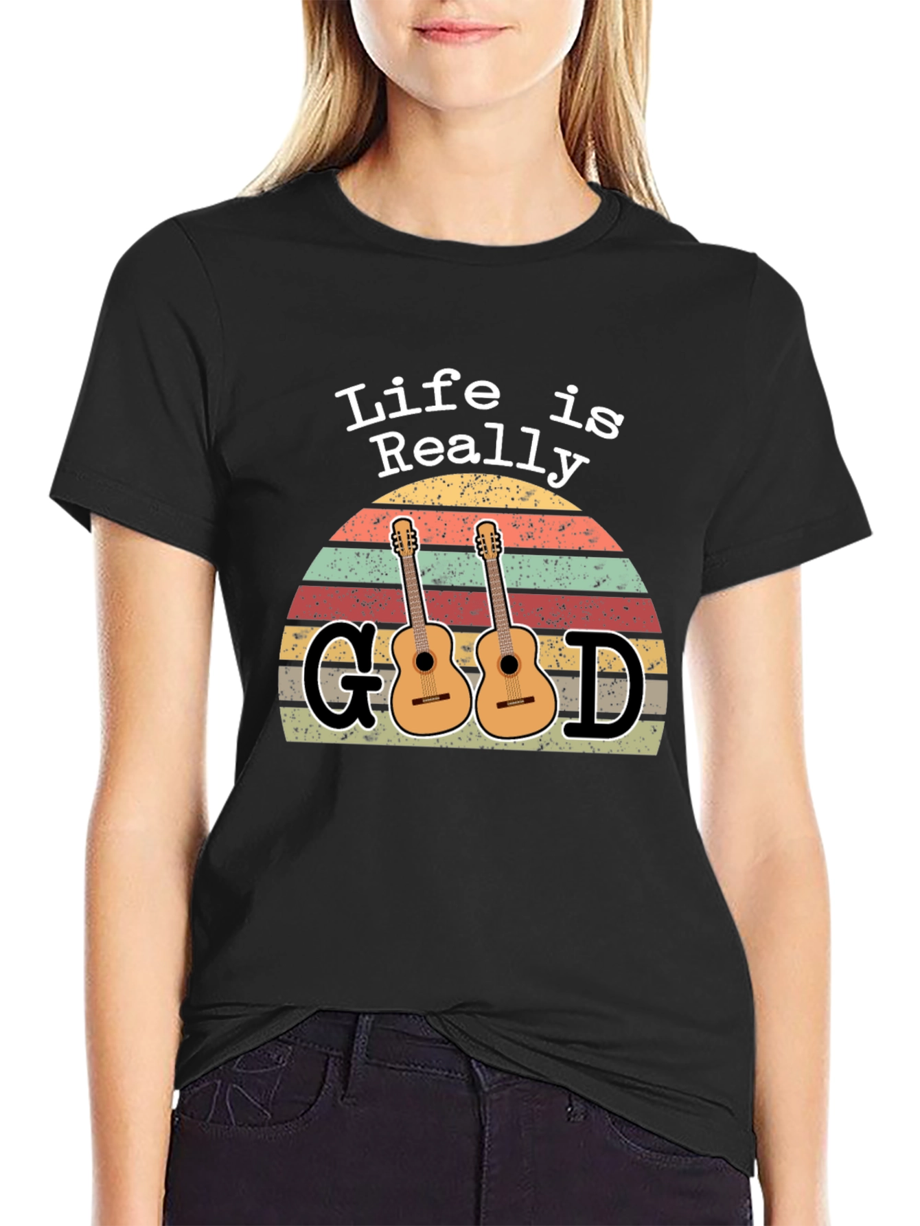 Life Is Really Good Graphic T-Shirt
