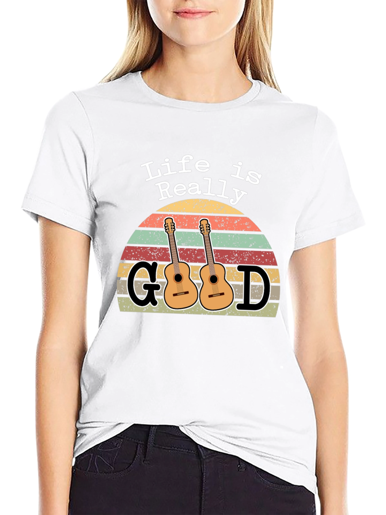 Life Is Really Good Graphic T-Shirt